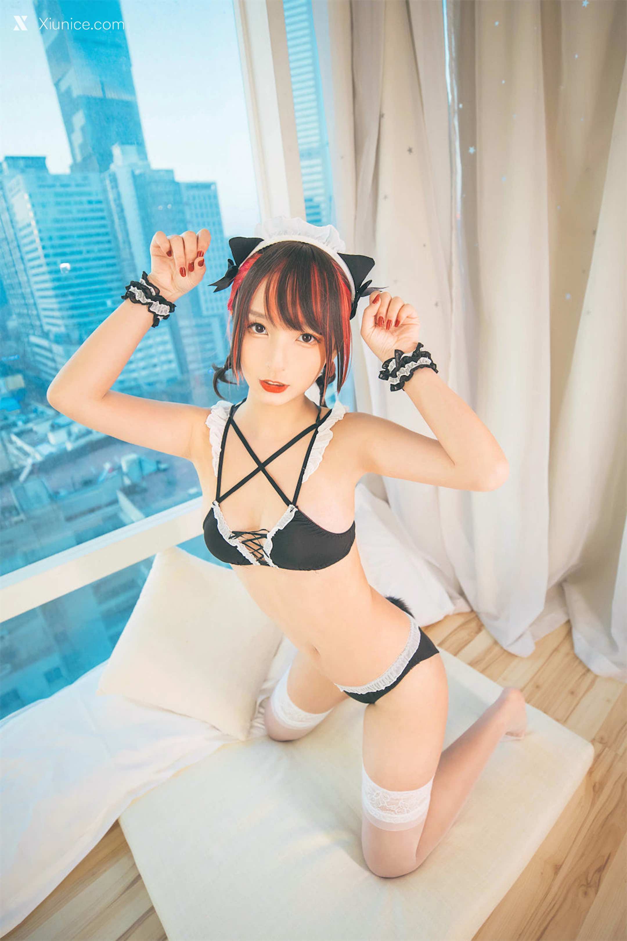 Coser@神楽坂真冬 Vol.077 绝对企画-《白黑の猫》 第35张