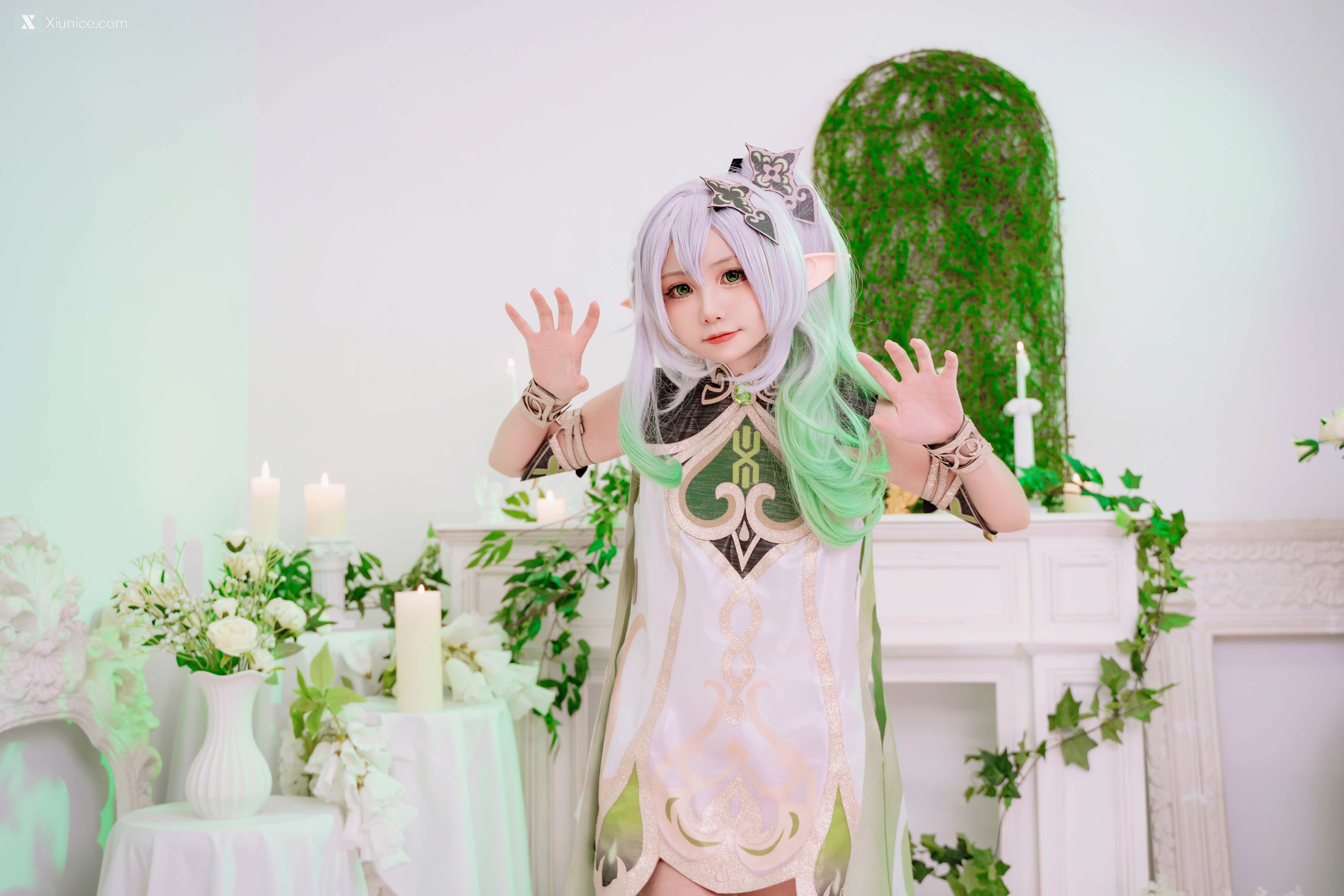 Coser@爆机少女喵小吉 (Nekokoyoshi) Genshin Impact Nahida 第8张