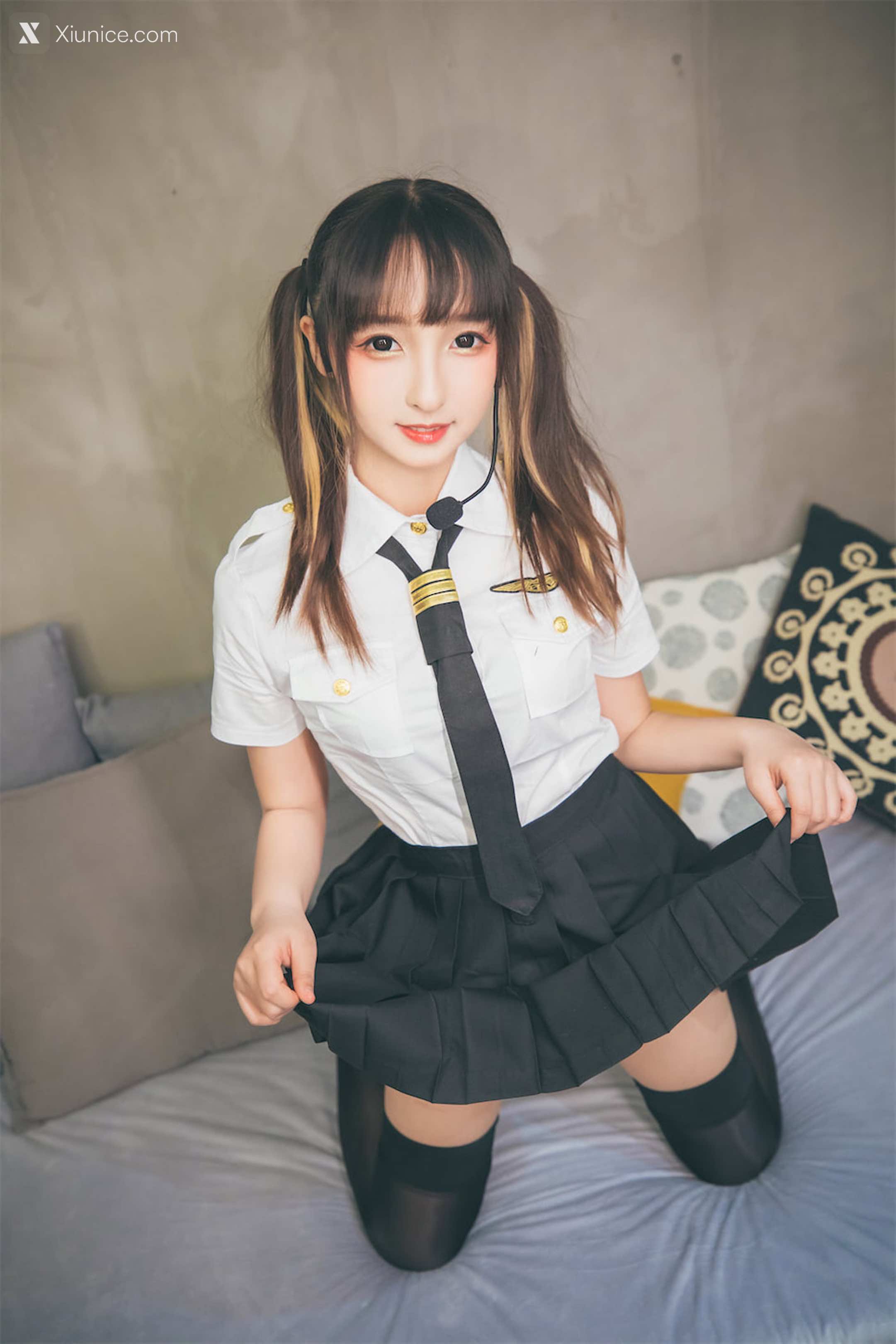 Coser@神楽坂真冬 Vol.081 绝对企画-黑丝皮衣《お帰りなさい、指揮官》 第123张