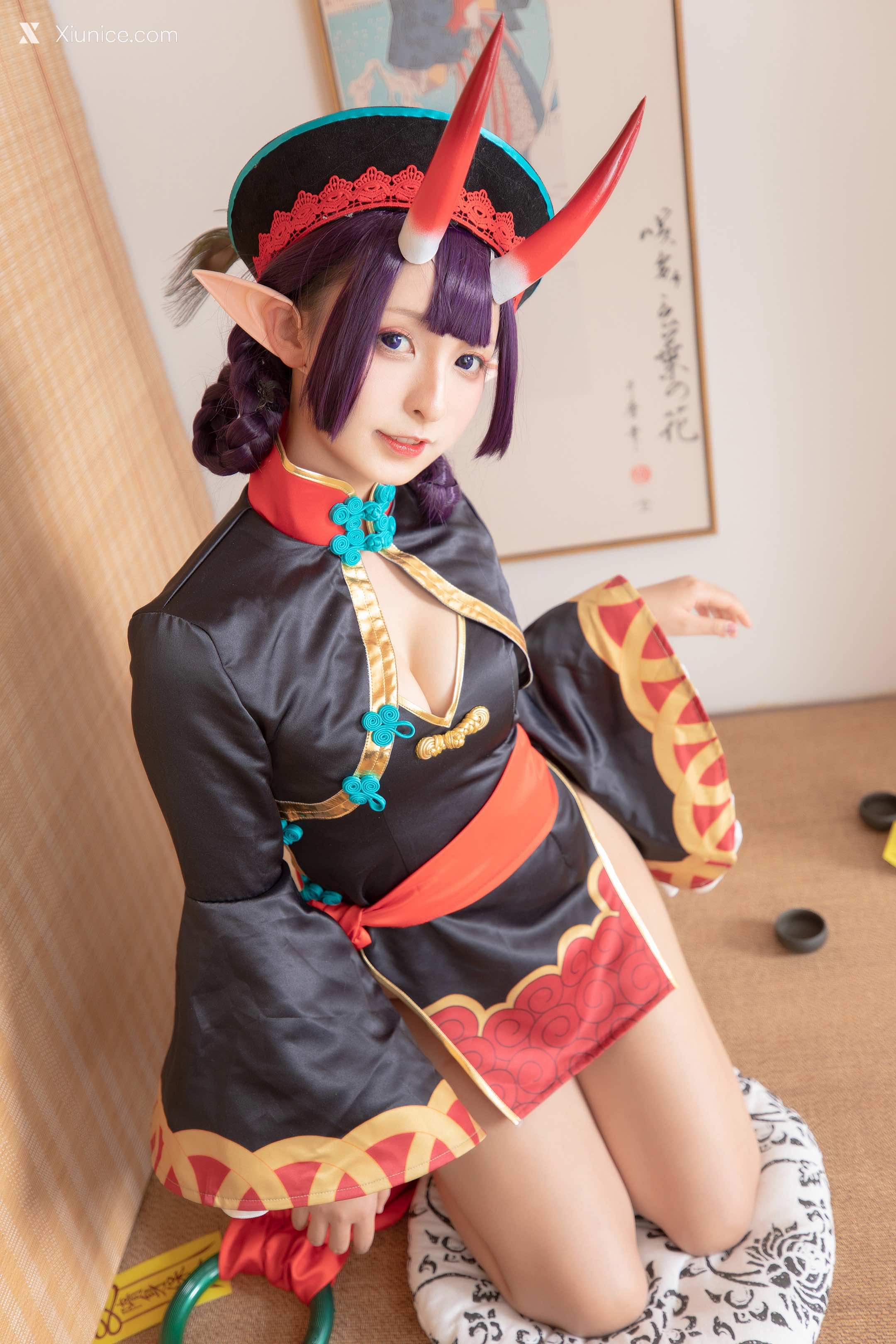Coser@神楽坂真冬 Vol.061 绝对企画-酒吞cos《果実の酒気》 第63张