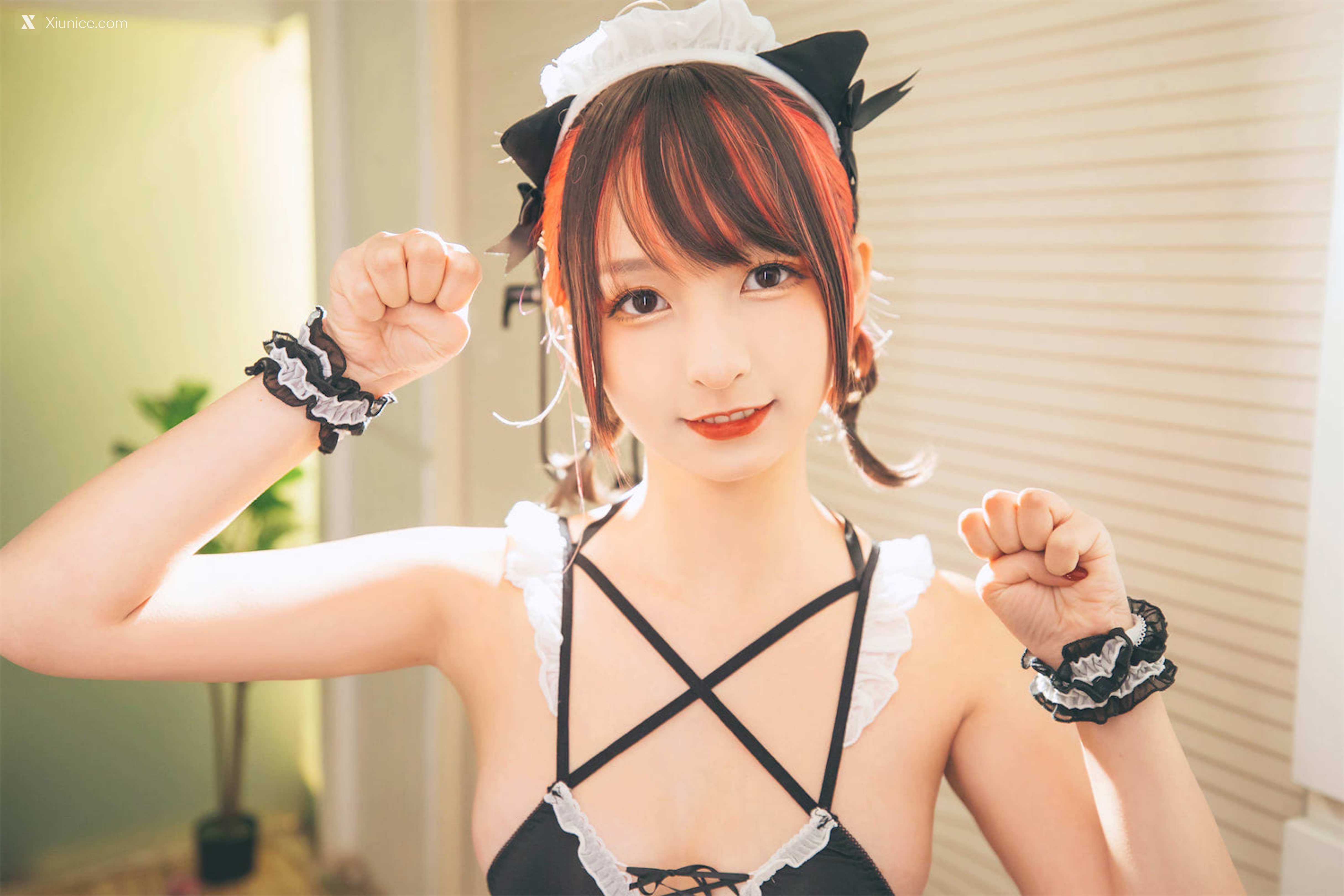 Coser@神楽坂真冬 Vol.077 绝对企画-《白黑の猫》 第96张