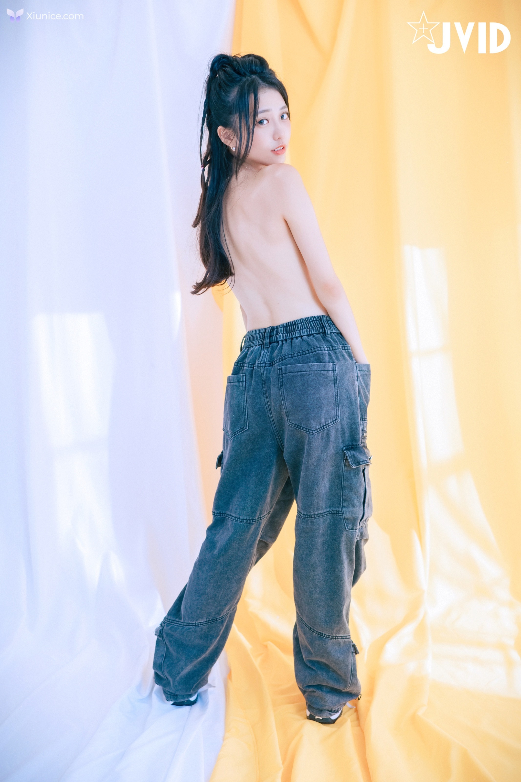 JVID 妍妍 Angel – 網拍模特兒の淺規則妍妍遭射淫師脅迫脫衣強拍裸照配合度太高反而引起射淫師邪念 第33张