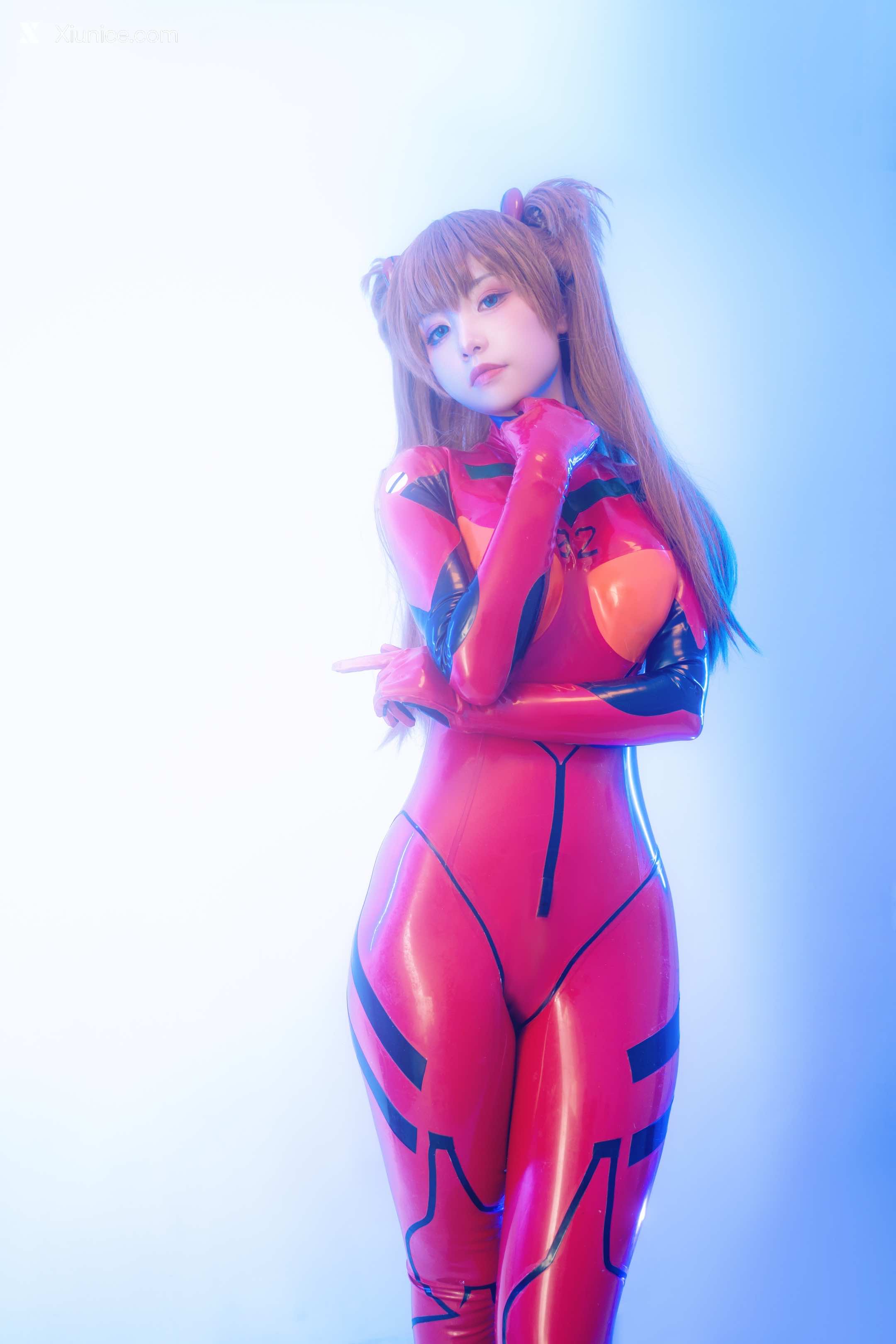 Coser@爆机少女喵小吉 (Nekokoyoshi) 明日香 人类补奸计划 第5张
