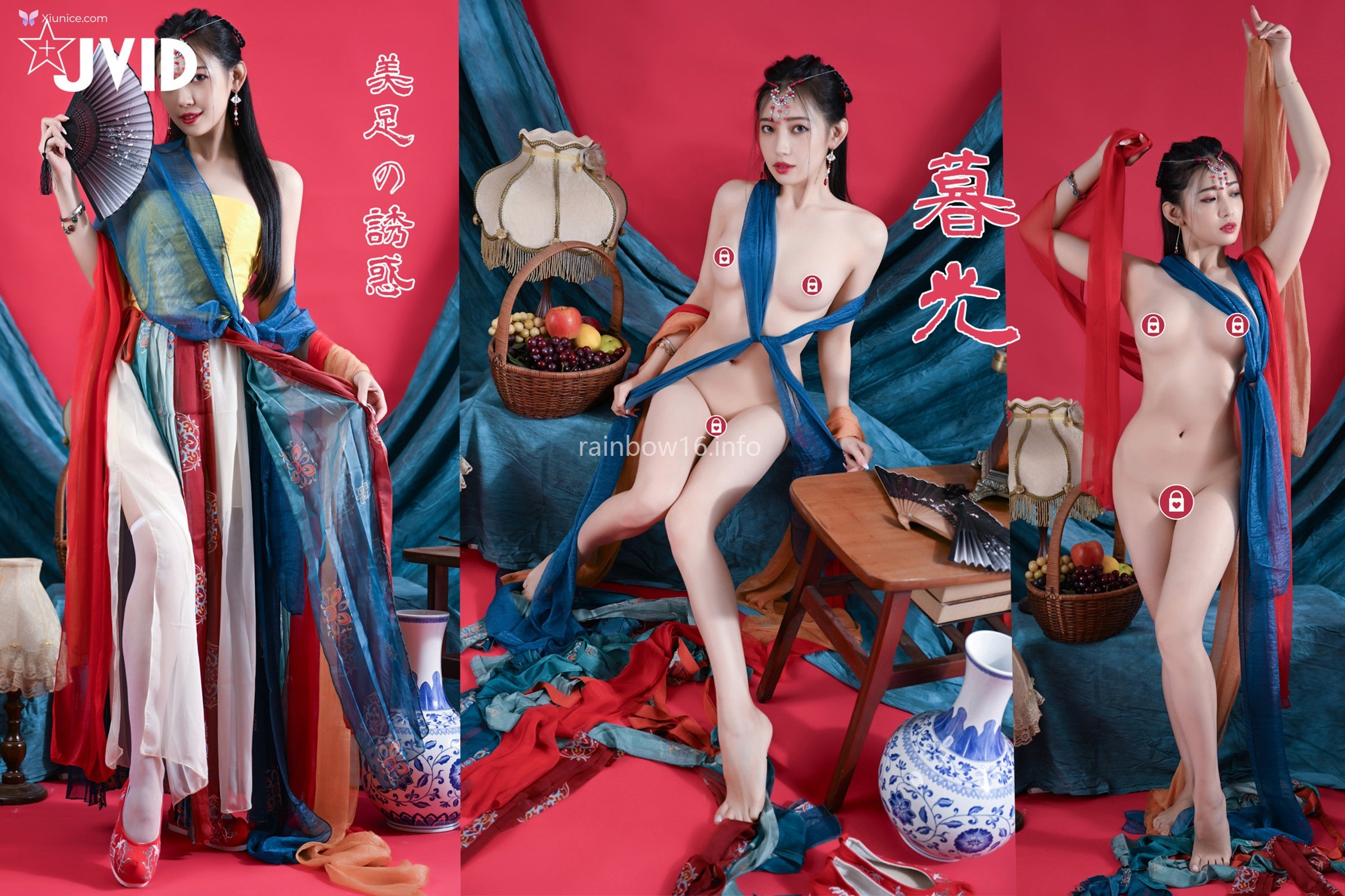 JVID 夏暮光 – 女神暮光敦煌風格造型服飾首度嘗試飛越天際穿梭時空與你來場空前未有的愛戀滋味 第112张
