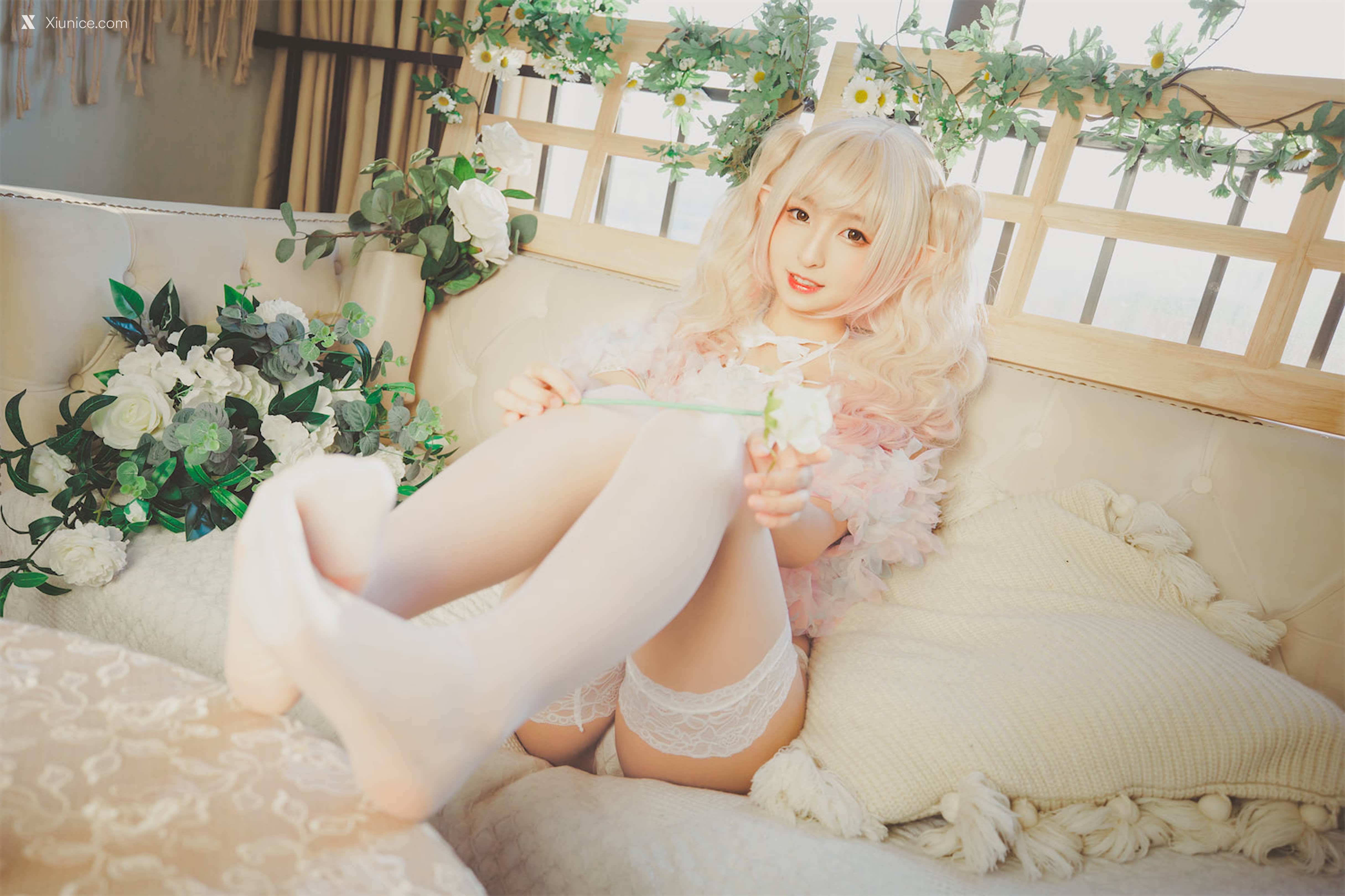 Coser@神楽坂真冬 Vol.082 绝对企画-黑白丝《柔らかい永遠》 第23张