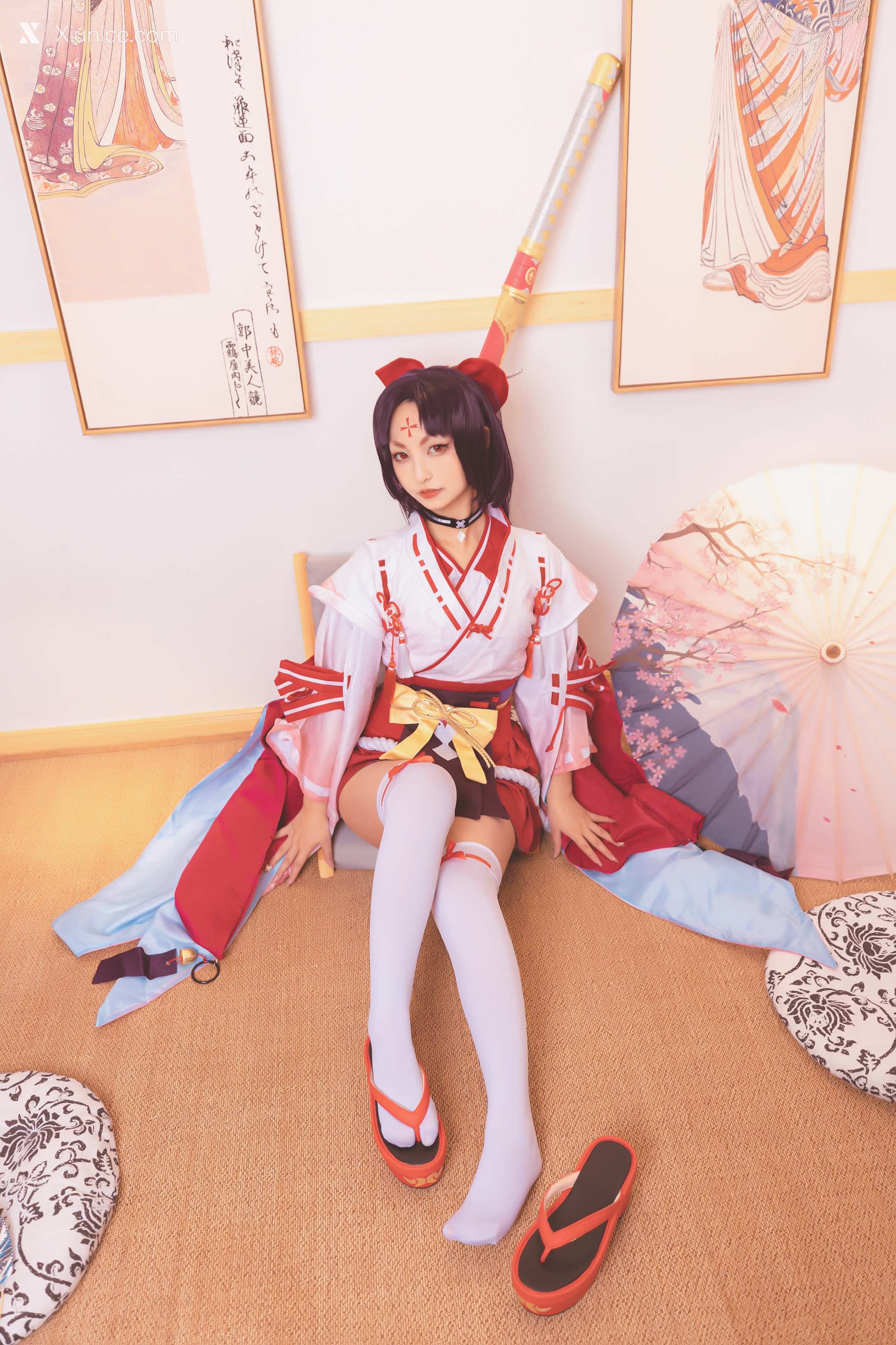 Coser@神楽坂真冬 Vol.063 绝对企画-陈&妖刀姬cos《刀ノ語》 第43张