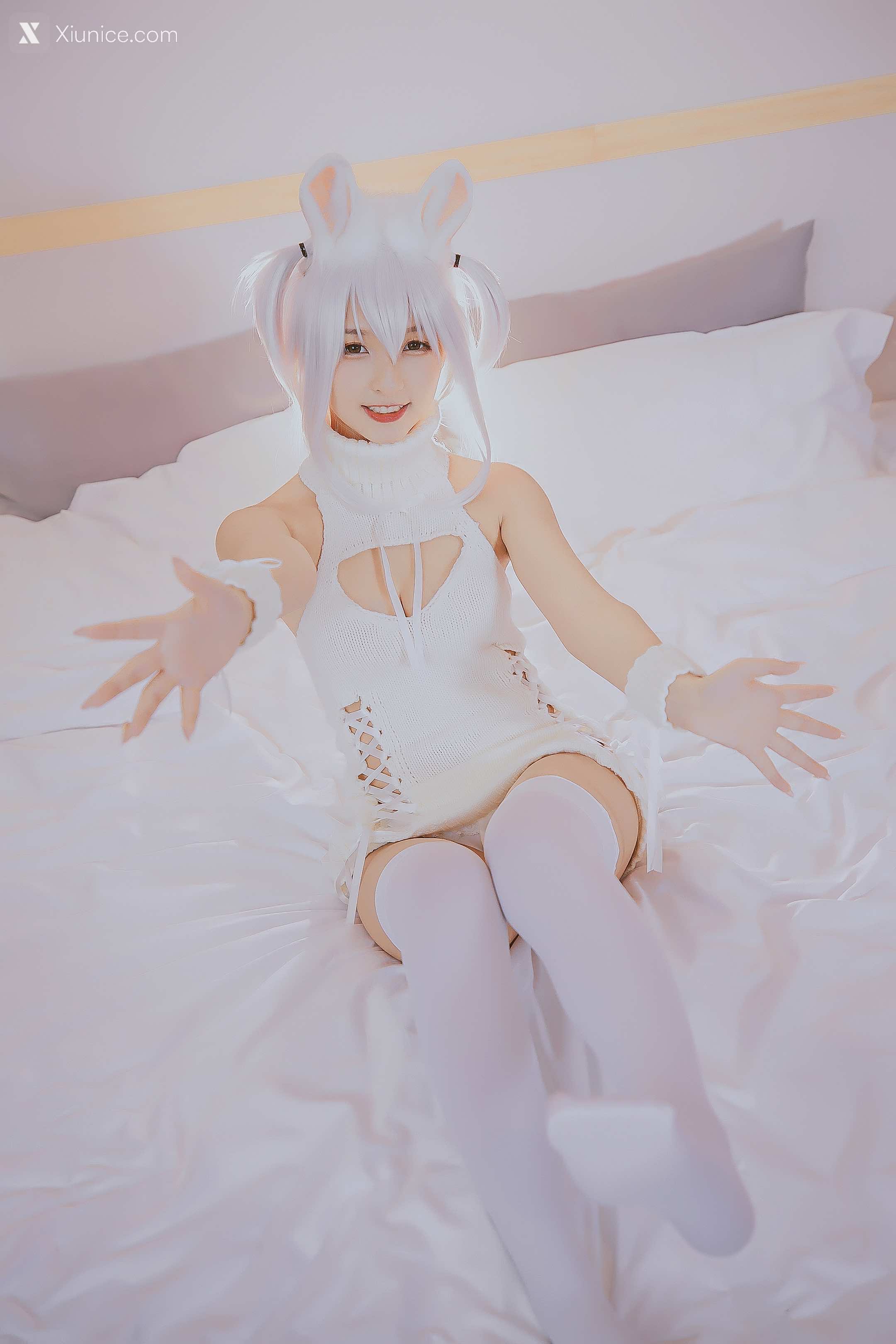 Coser@神楽坂真冬 Vol.034 危険な耳 狼妹&兔娘 第7张