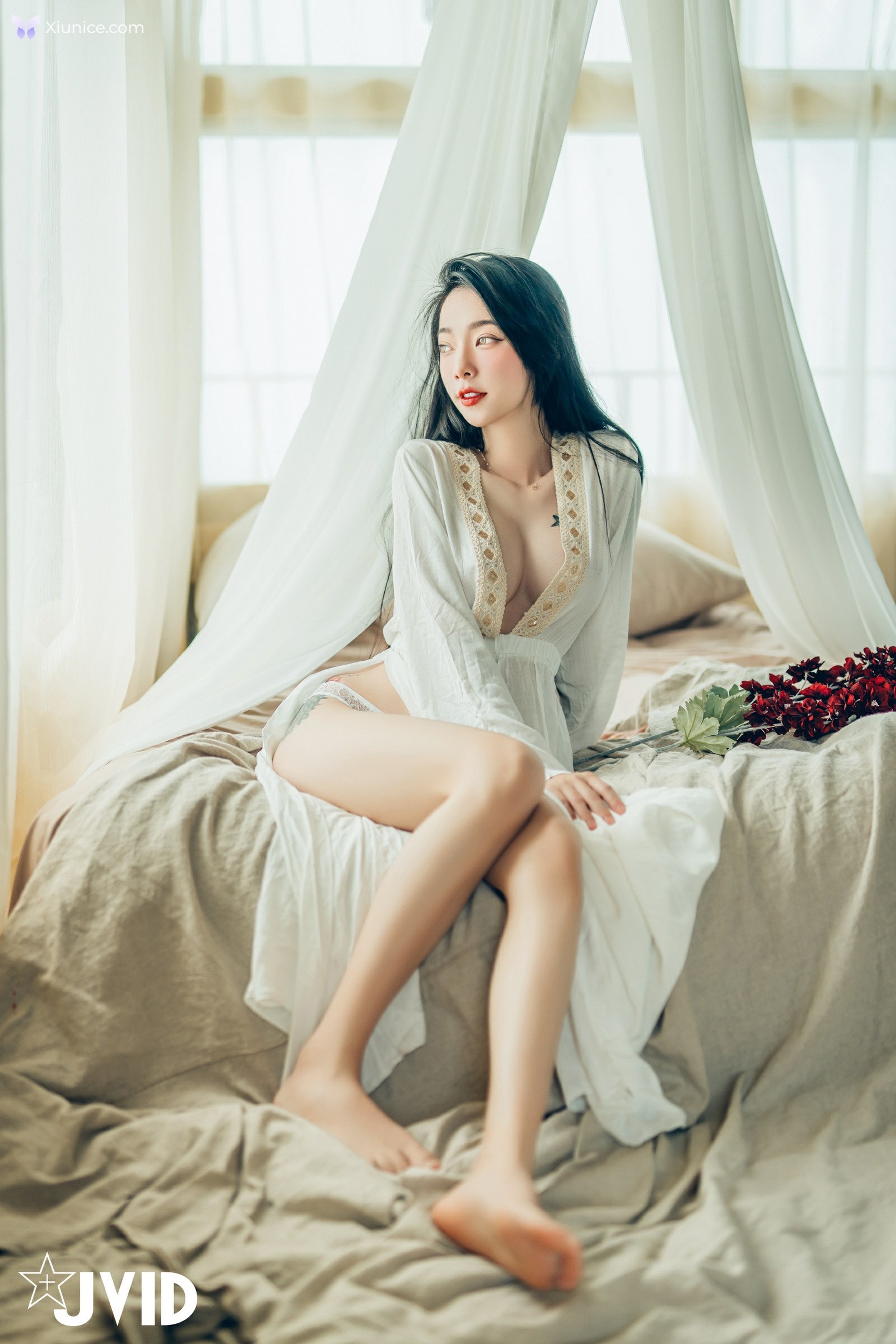 JVID 飄飄哥 – 巨乳飄飄女神精心打造的誠意寫真動漫般的完美身材還有超可愛的神祕客串喔 第154张