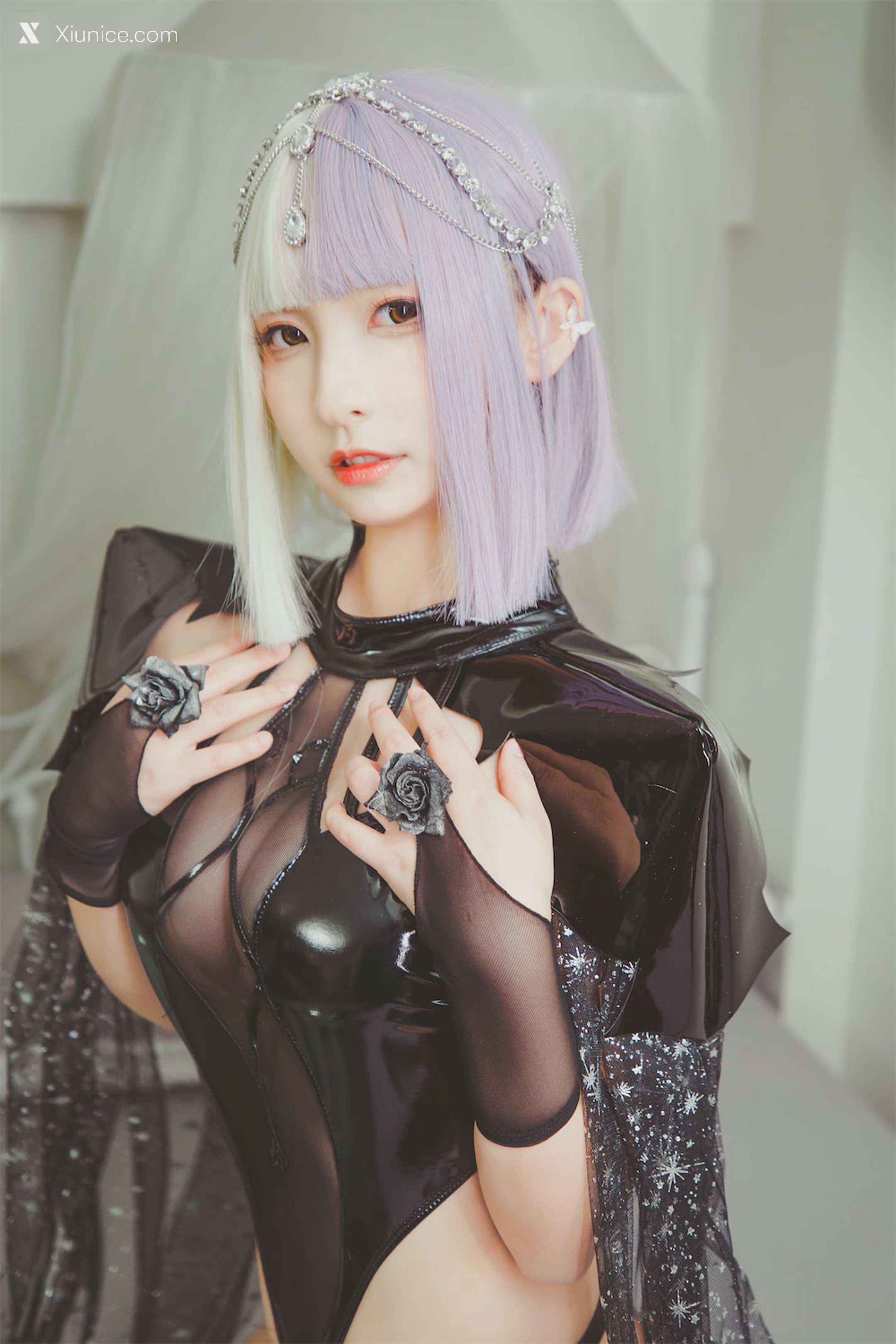 Coser@神楽坂真冬 Vol.082 绝对企画-黑白丝《柔らかい永遠》 第120张