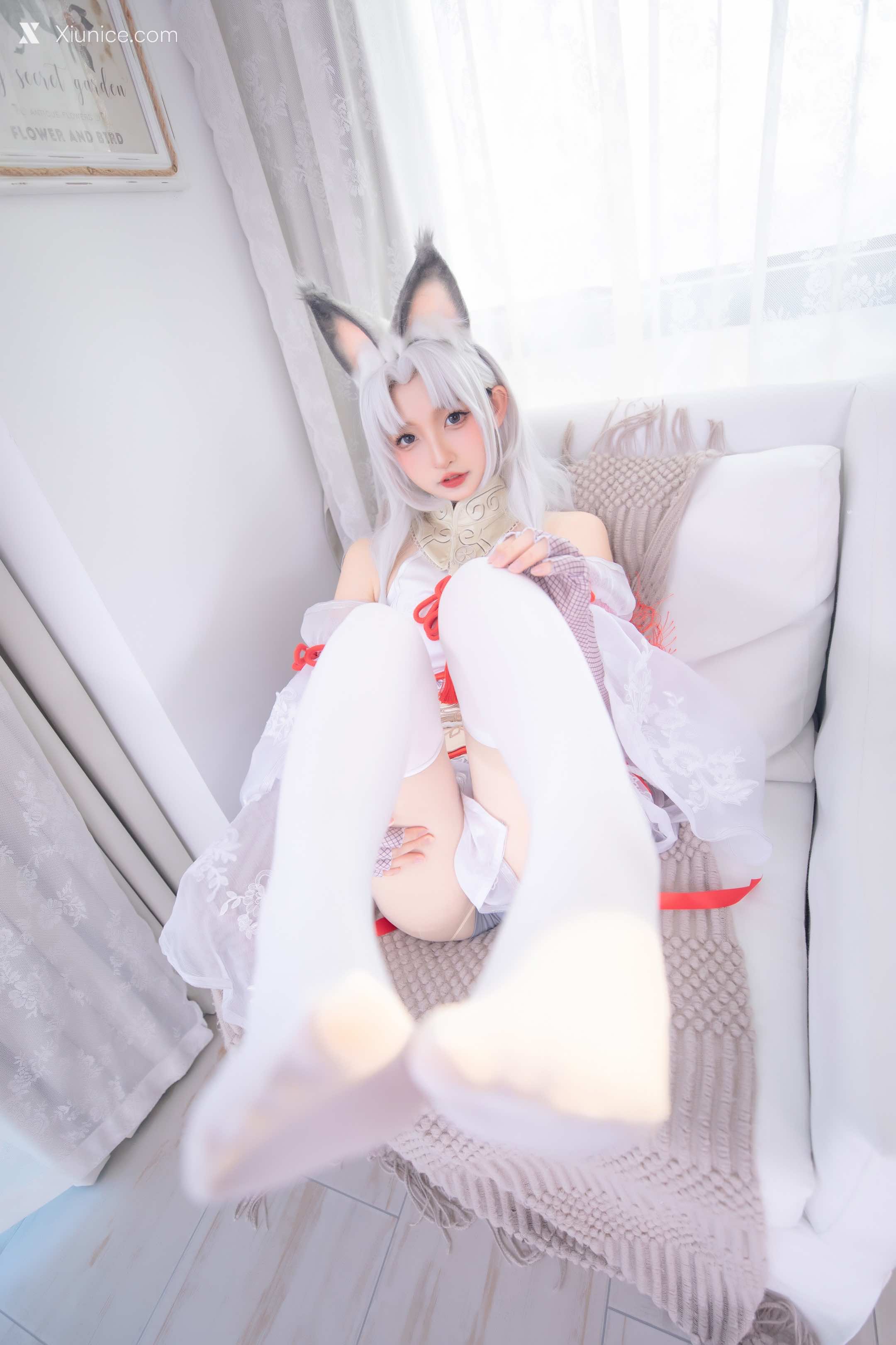Coser@神楽坂真冬 Vol.105 白丝胡桃 第3张