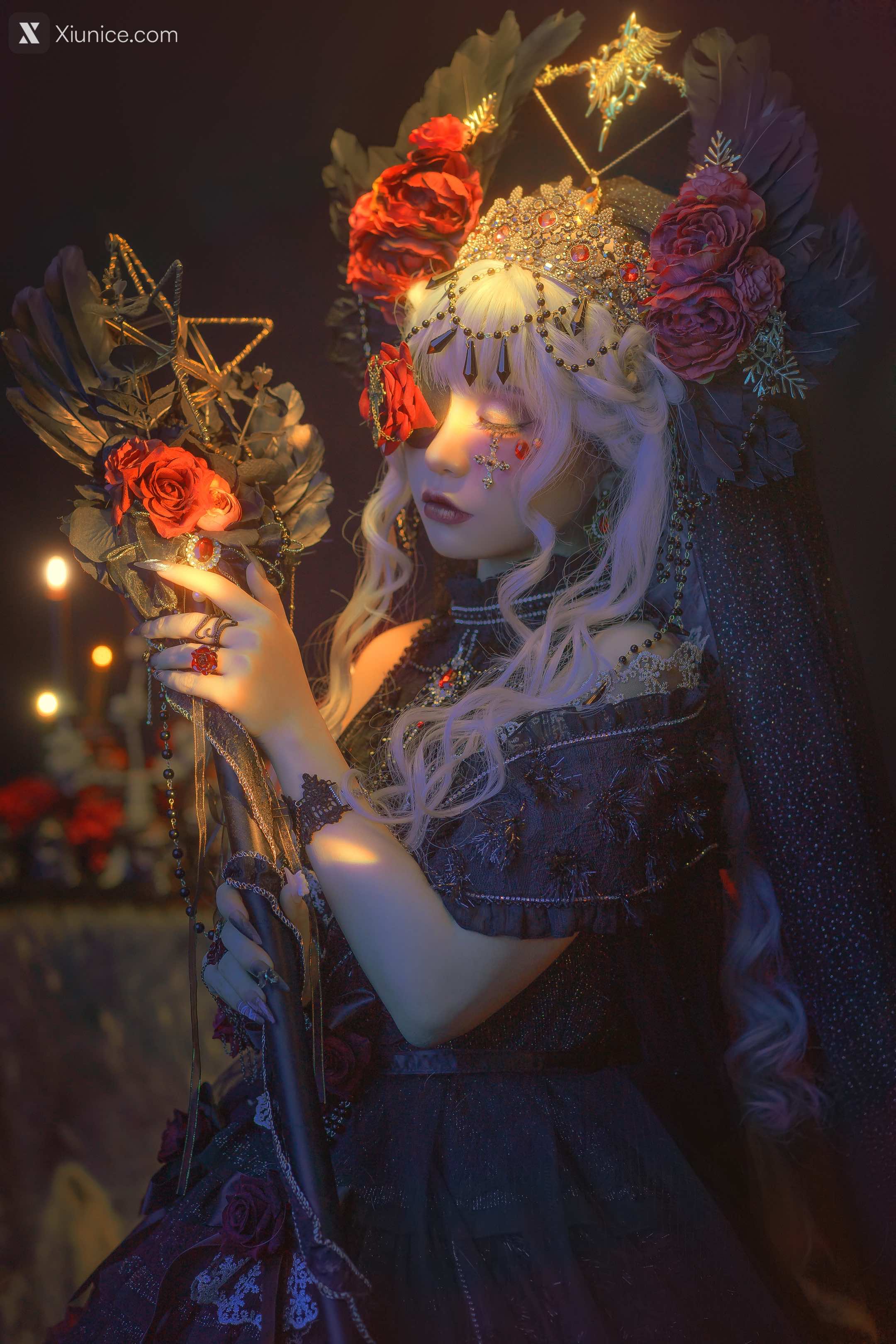 Coser@爆机少女喵小吉 (Nekokoyoshi) 乌鸦 第6张