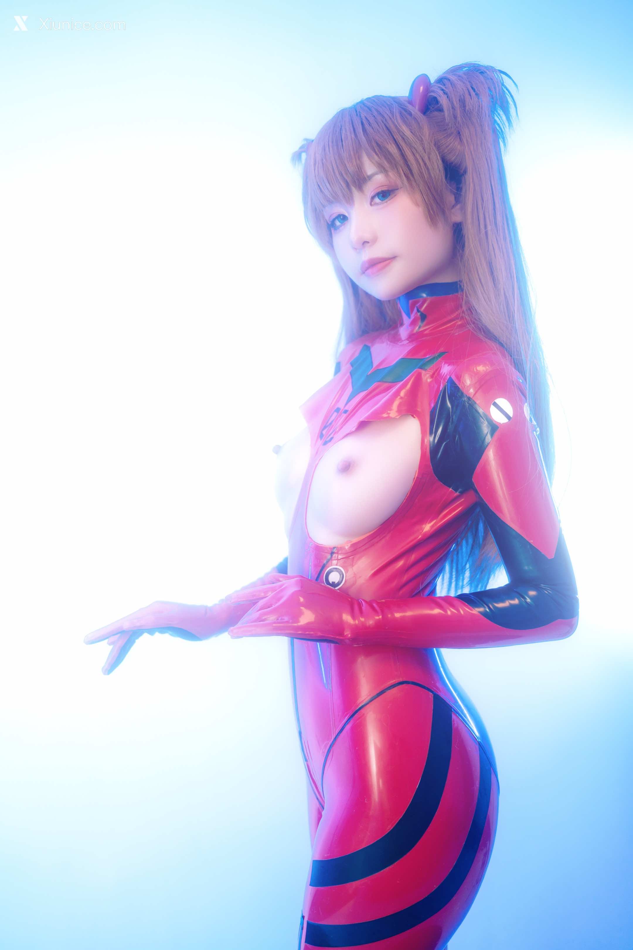 Coser@爆机少女喵小吉 (Nekokoyoshi) 明日香 人类补奸计划 第24张