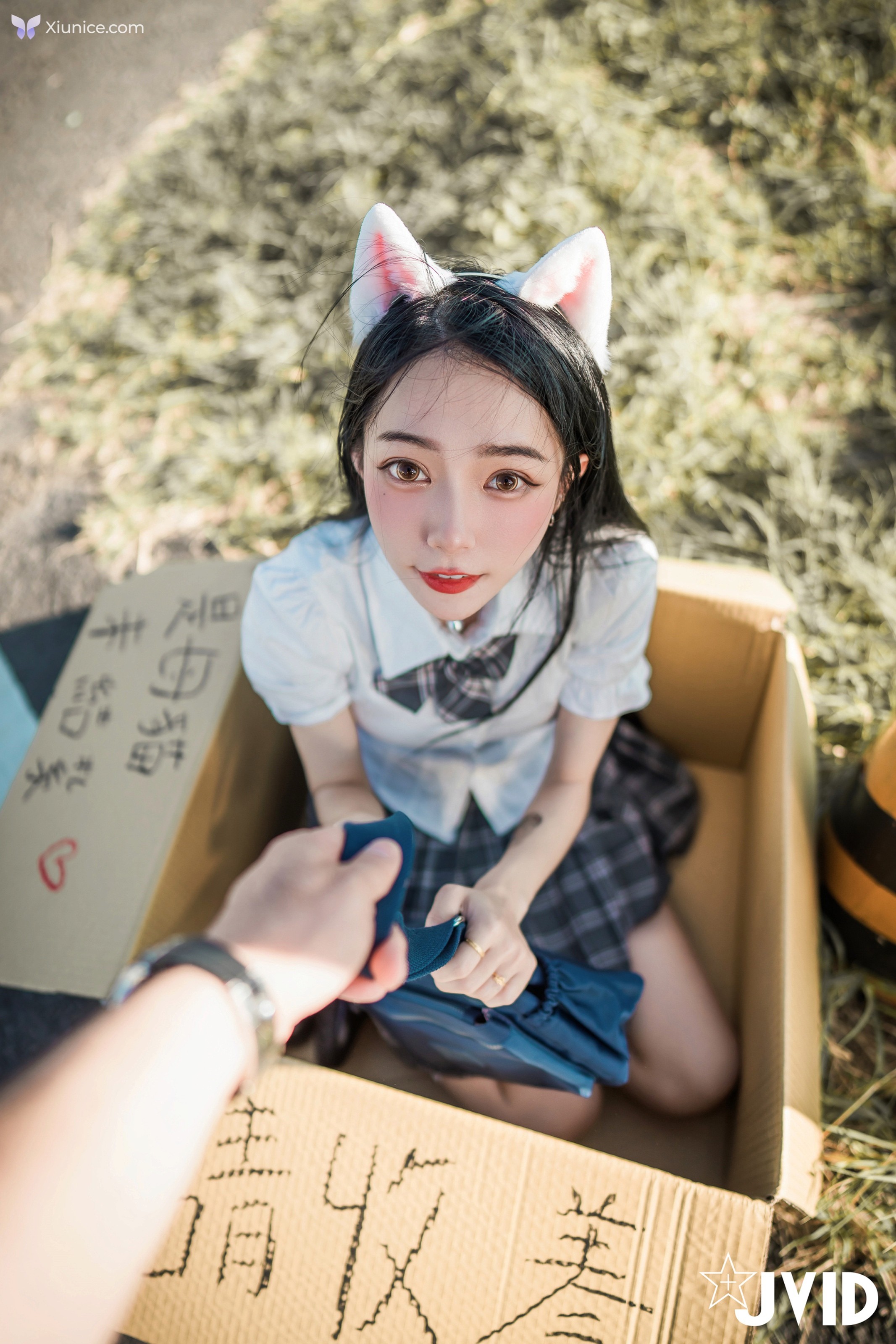 JVID 飄飄哥 – 貓咪收養手冊巨乳人形貓 女神飄飄 第1张