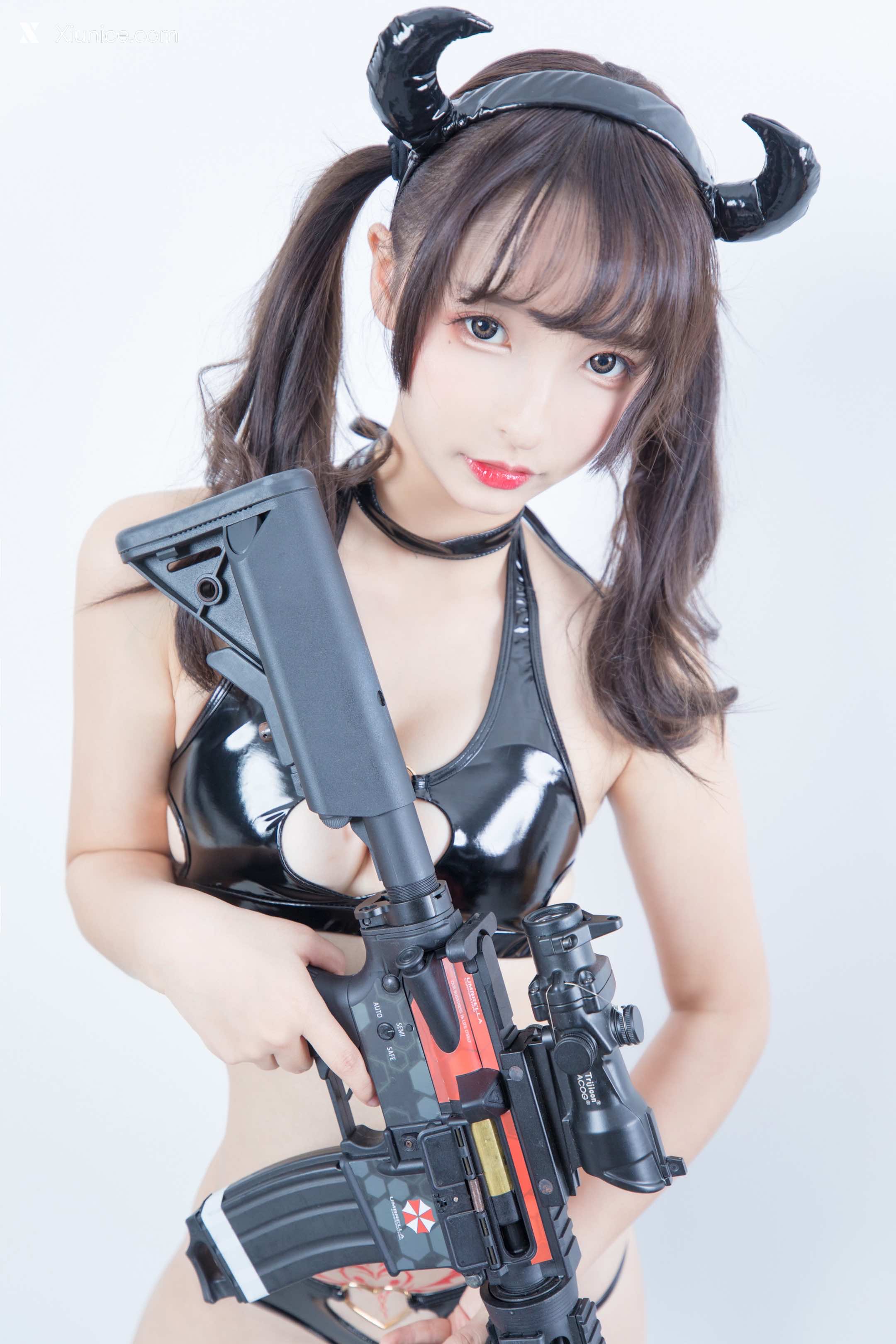 Coser@神楽坂真冬 Vol.051 电子相册-系带胶衣《デンジャラスフラワーｆ》 第84张