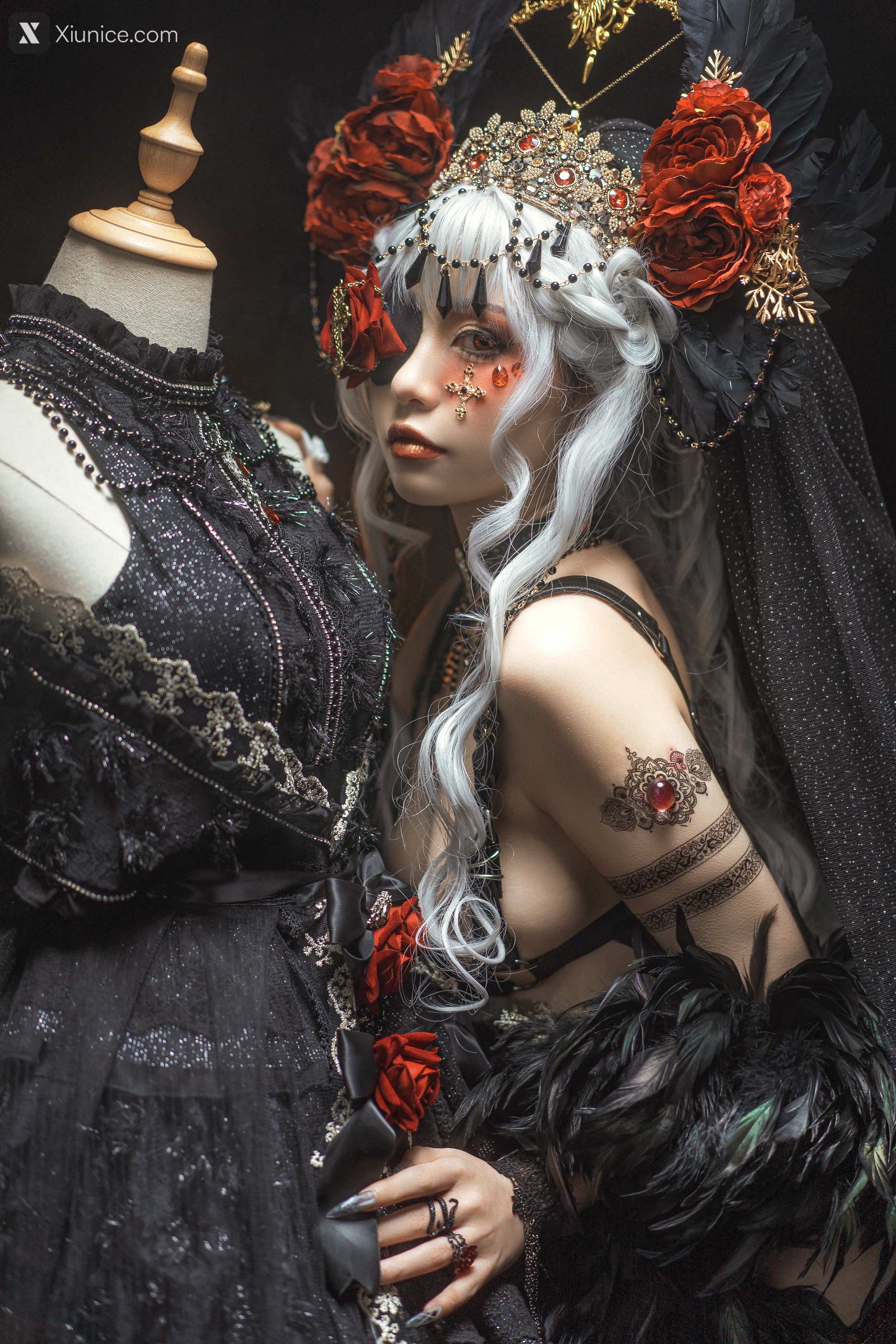 Coser@爆机少女喵小吉 (Nekokoyoshi) 乌鸦 第28张