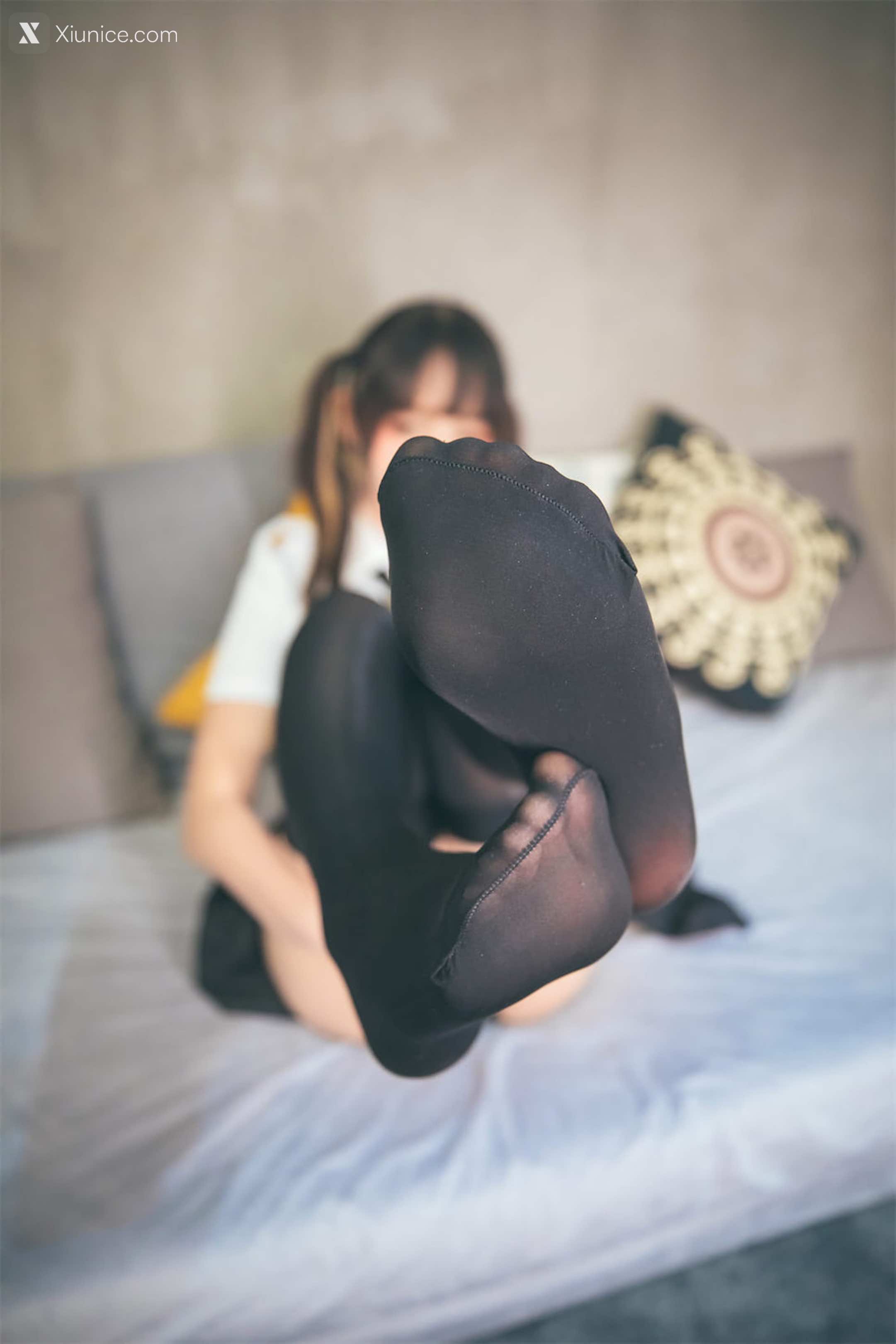 Coser@神楽坂真冬 Vol.081 绝对企画-黑丝皮衣《お帰りなさい、指揮官》 第128张