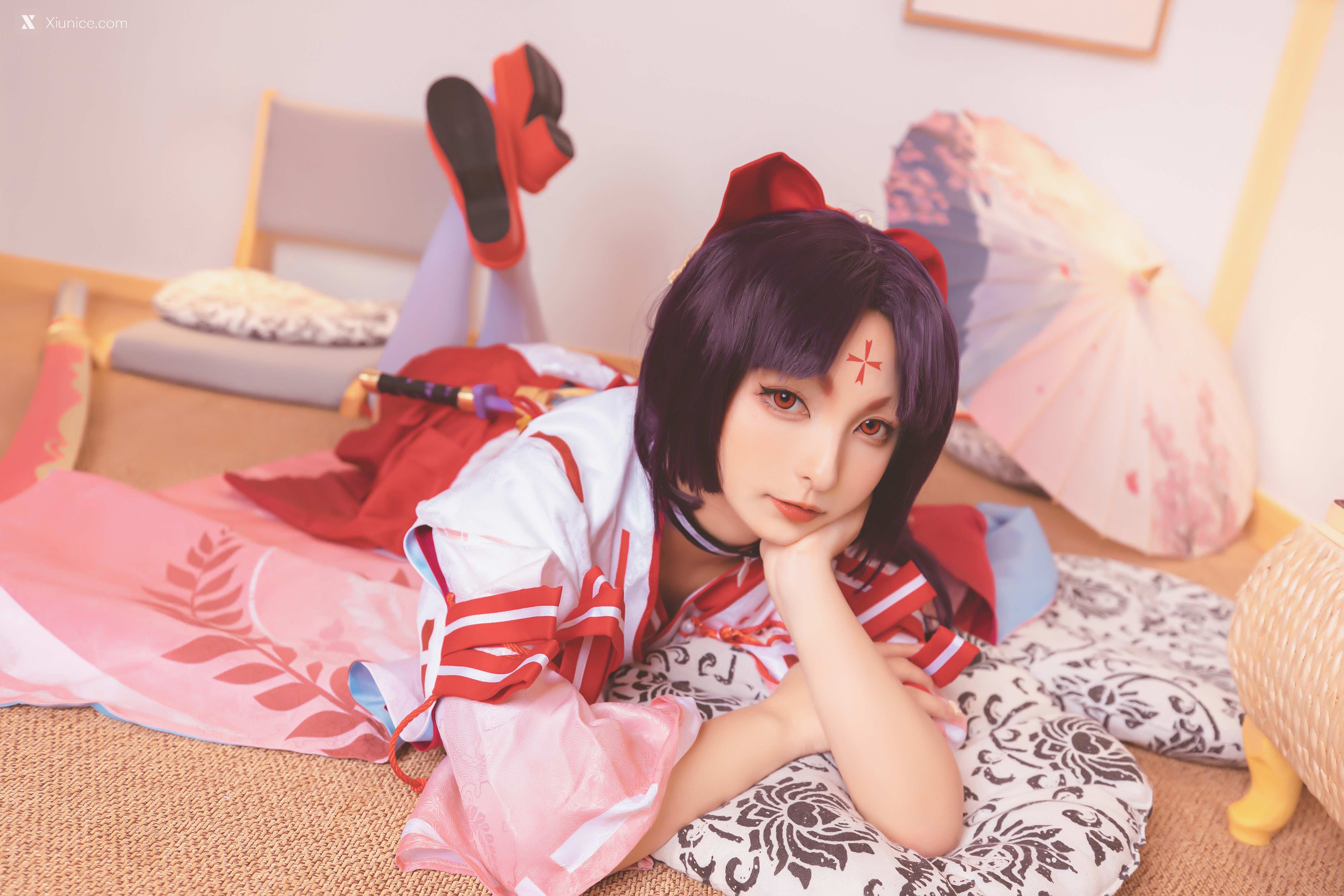 Coser@神楽坂真冬 Vol.063 绝对企画-陈&妖刀姬cos《刀ノ語》 第56张
