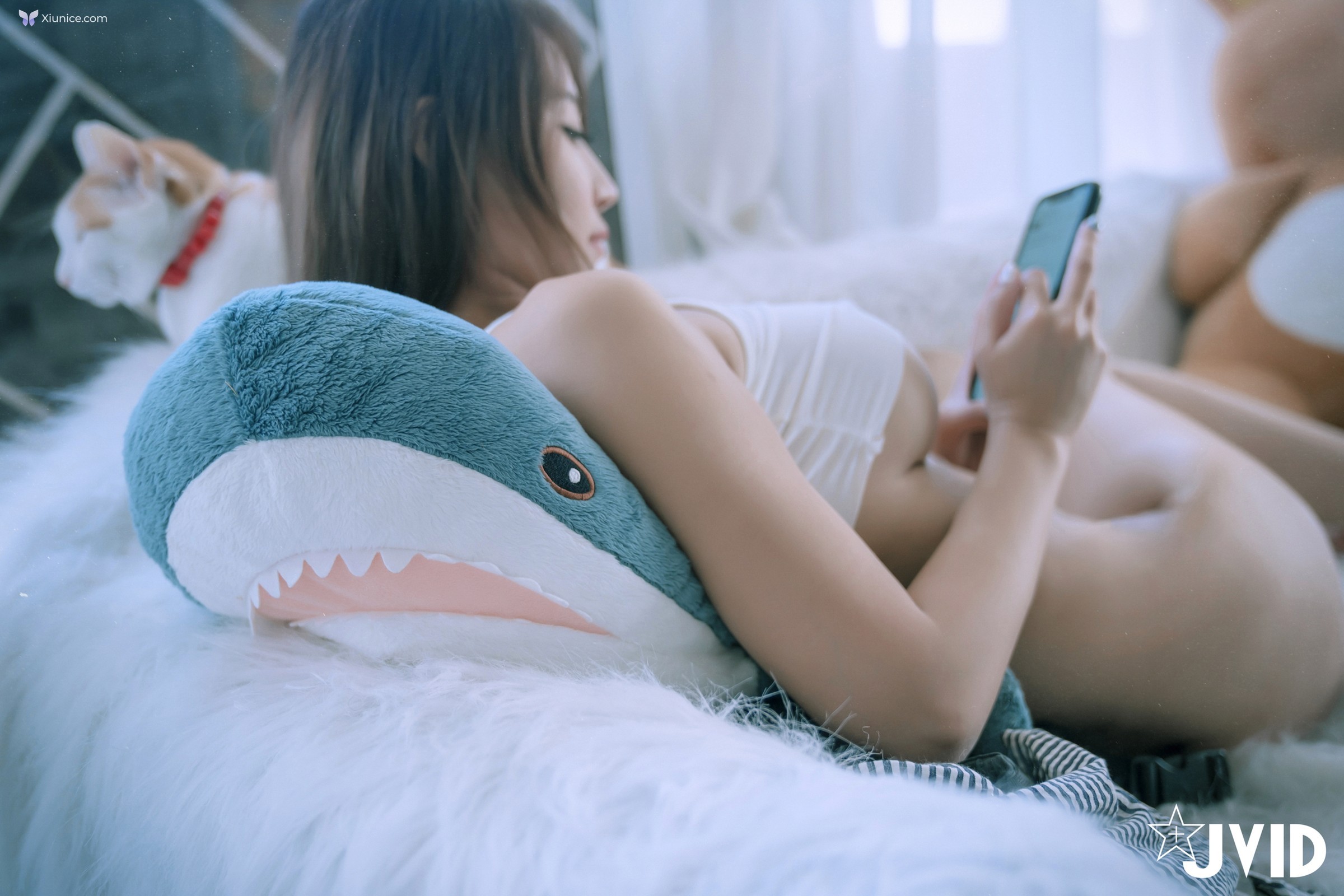 JVID Lele 樂樂 – 美巨乳樂樂最新力作性感晨光等你一起來滾床 第120张