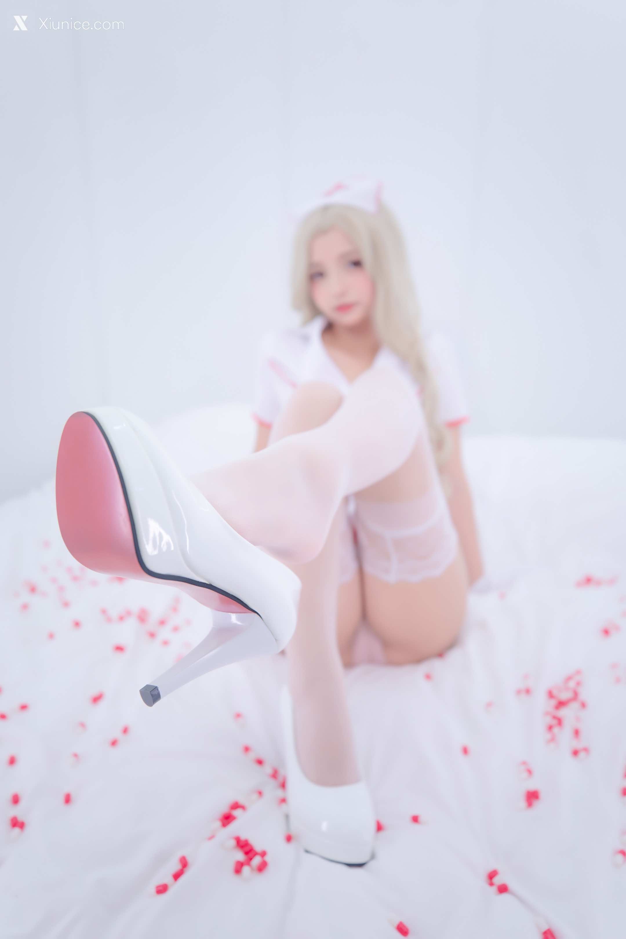 Coser@神楽坂真冬 Vol.084 绝对企画-白丝护士《心身バランス》 第89张