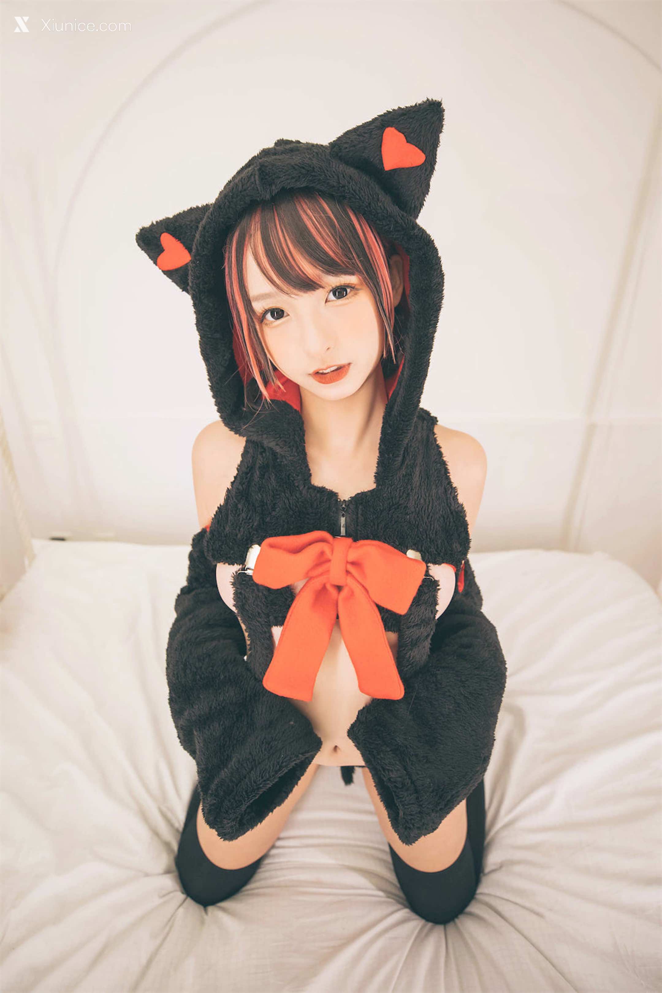 Coser@神楽坂真冬 Vol.077 绝对企画-《白黑の猫》 第67张