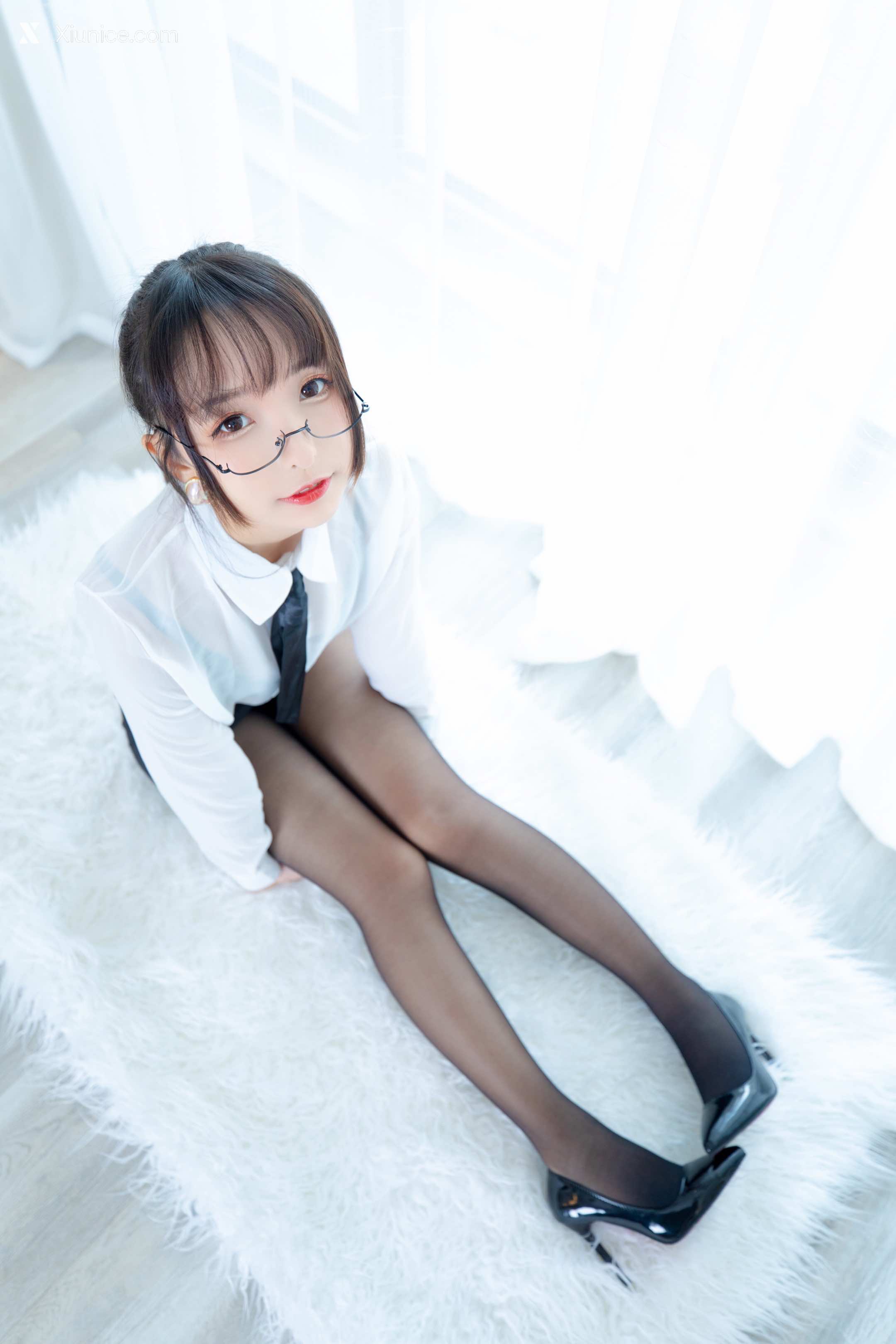 Coser@神楽坂真冬 Vol.055 电子相册-白色办公室《ホワイトオフィス》 第14张