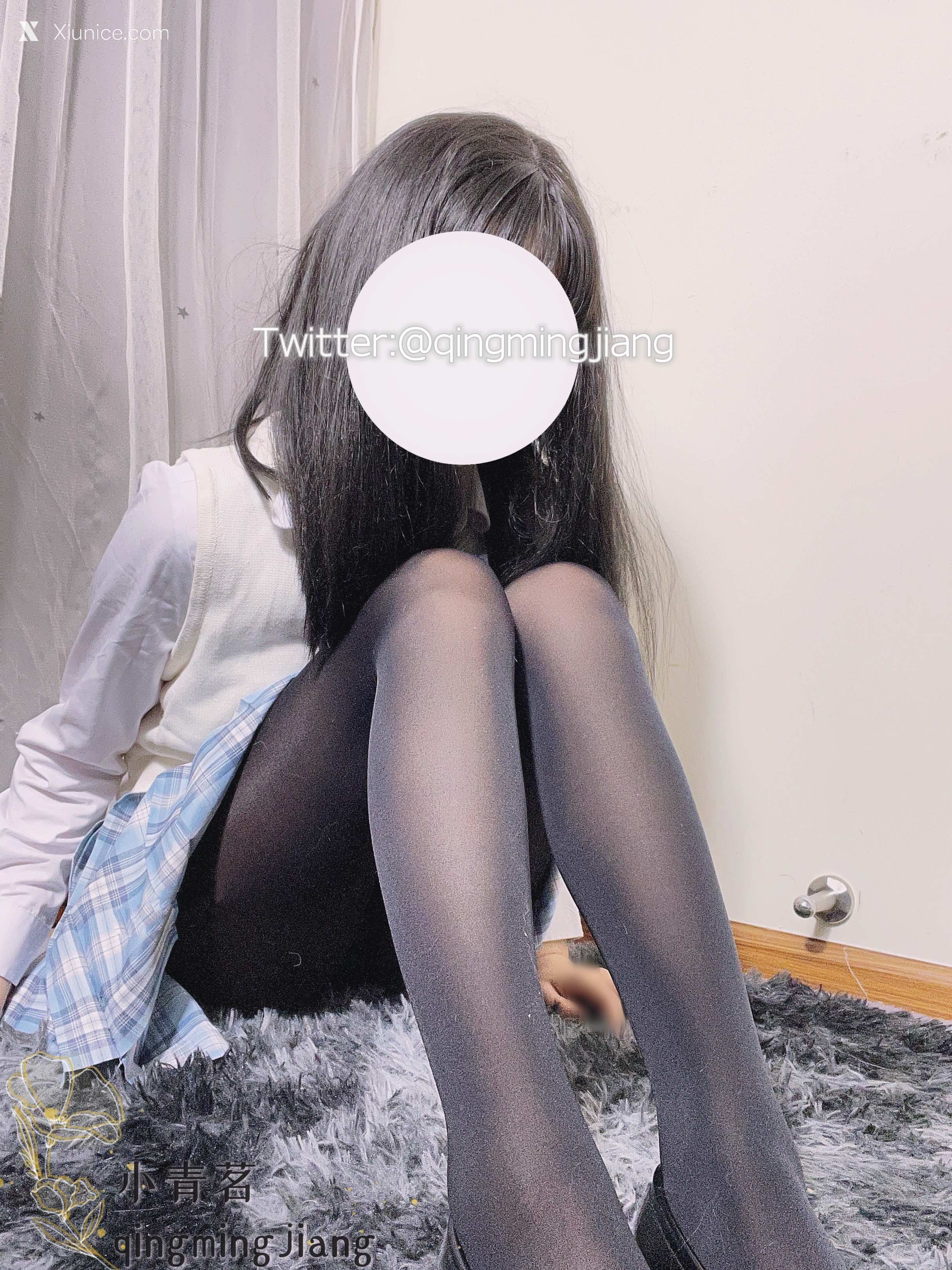 Coser@小青茗 蓝色JK学姐 第32张