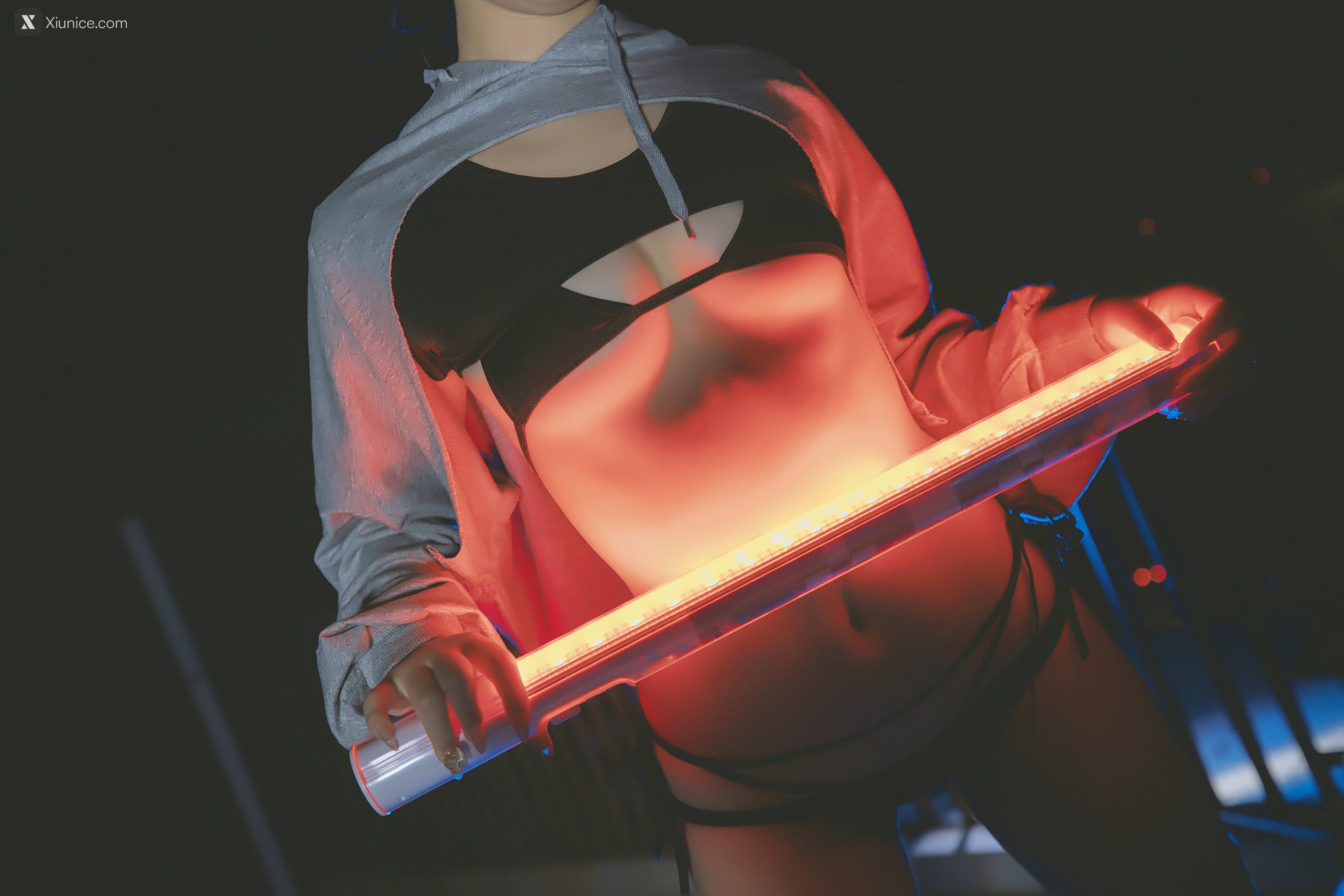 Coser@神楽坂真冬 Vol.034 危険な耳 狼妹&兔娘 第106张