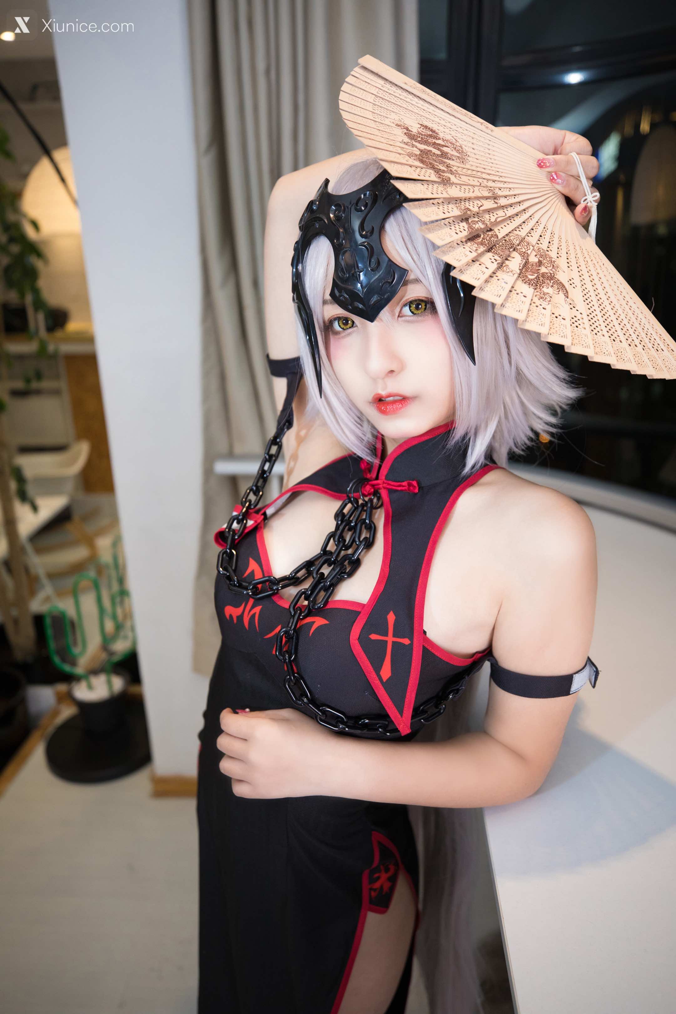 Coser@神楽坂真冬 Vol.037 电子相册-旗袍黑贞 第99张