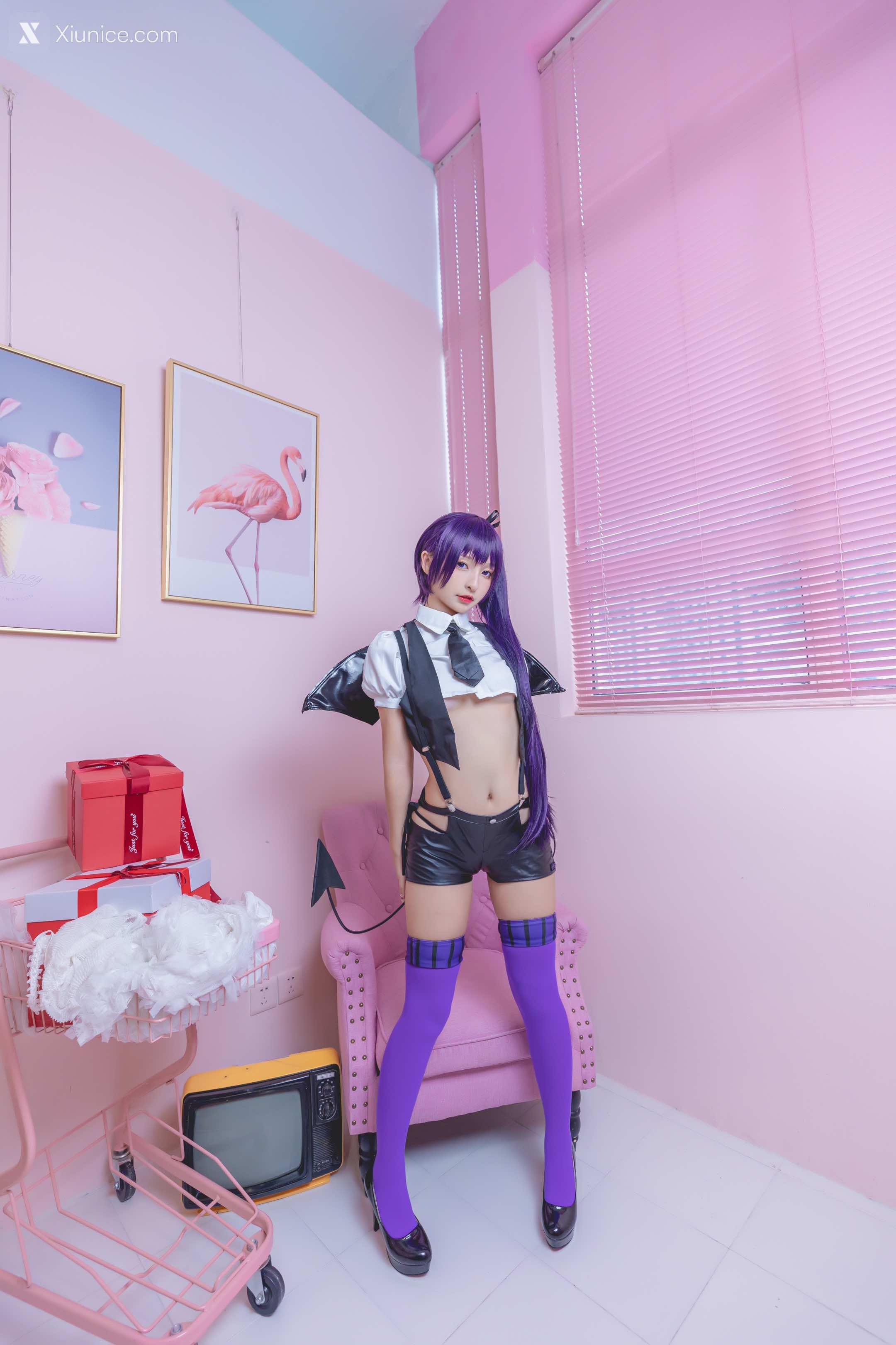 Coser@神楽坂真冬 Vol.064 绝对企画-黛玉&小恶魔《色の香り》 第66张