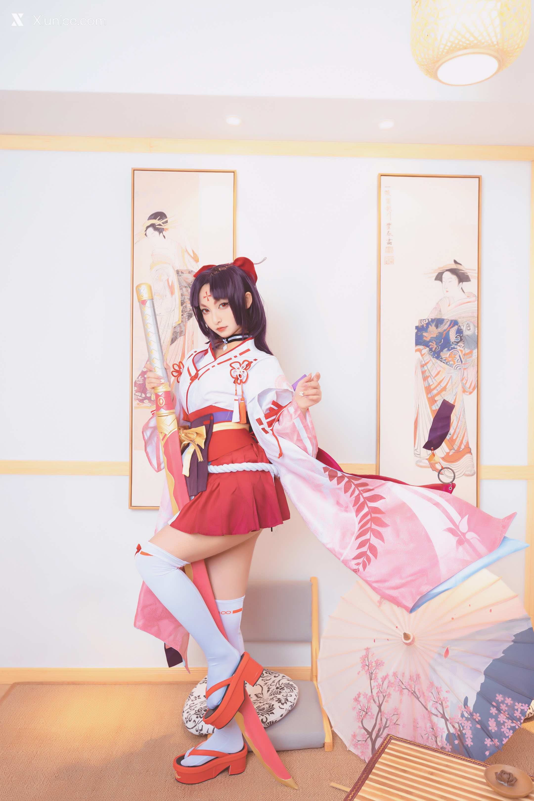 Coser@神楽坂真冬 Vol.063 绝对企画-陈&妖刀姬cos《刀ノ語》 第126张