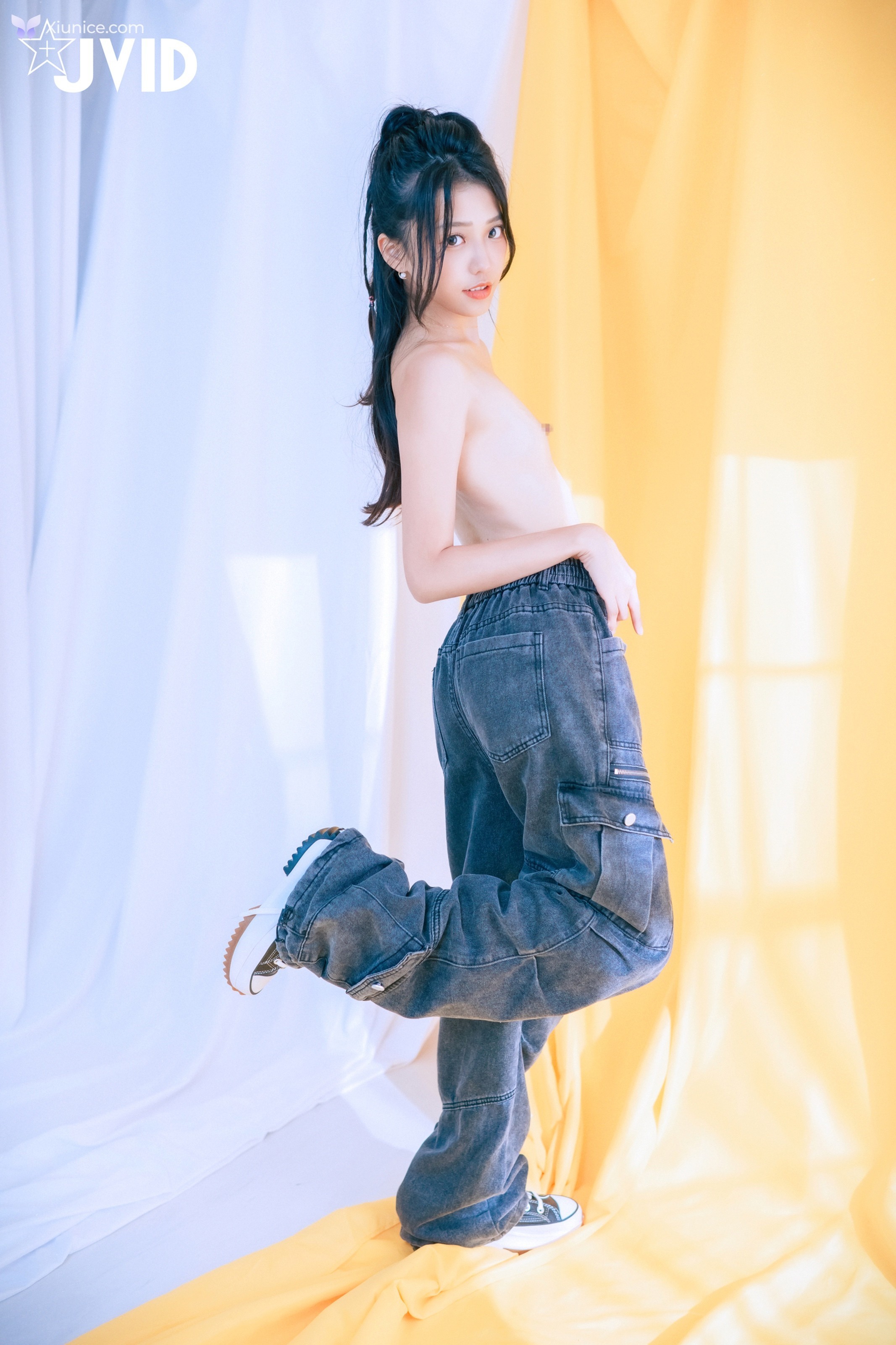 JVID 妍妍 Angel – 網拍模特兒の淺規則妍妍遭射淫師脅迫脫衣強拍裸照配合度太高反而引起射淫師邪念 第76张