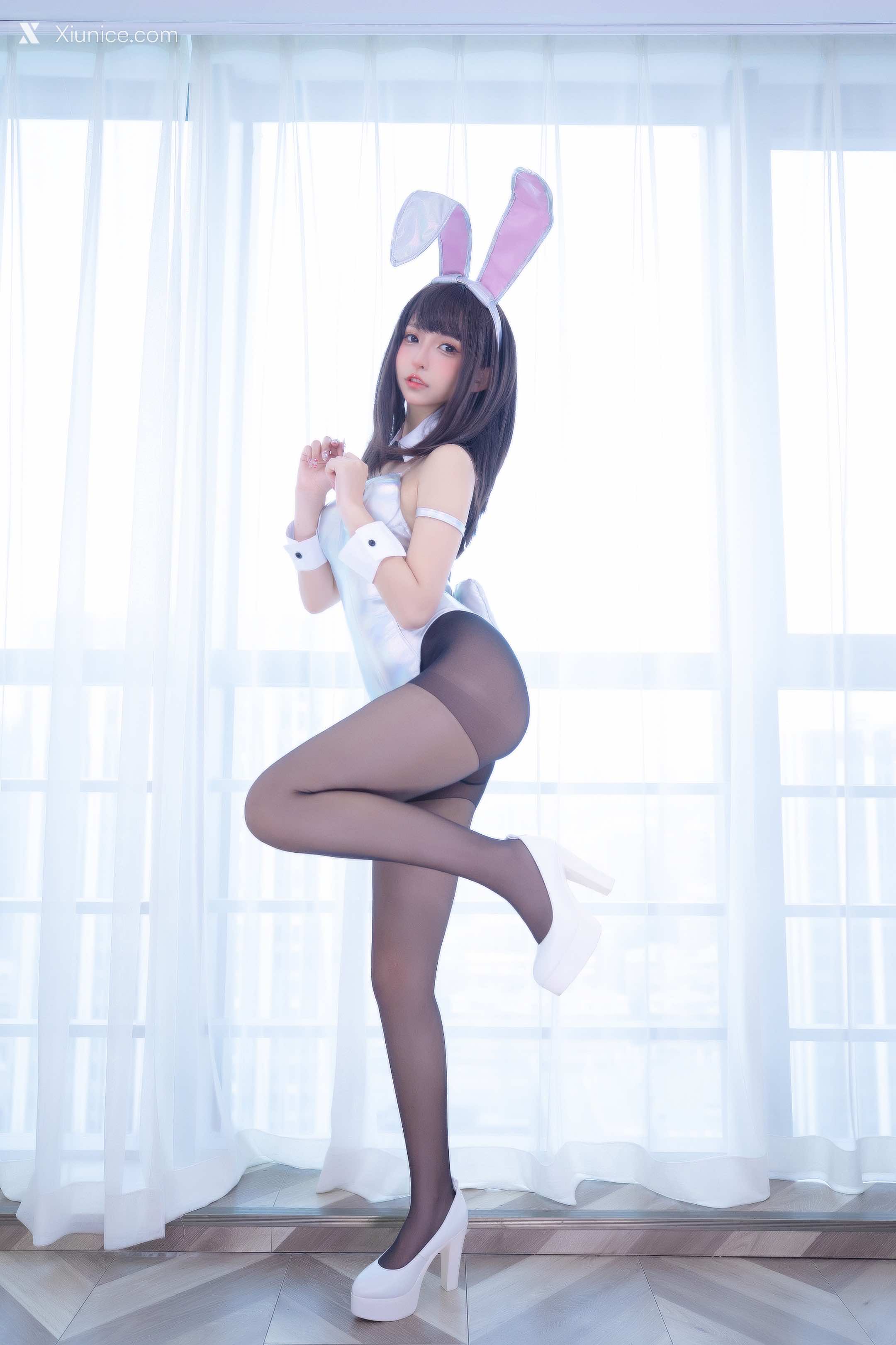 Coser@神楽坂真冬 Vol.089 绝对企画-兔女郎与钢管《バニーバブル》 第7张