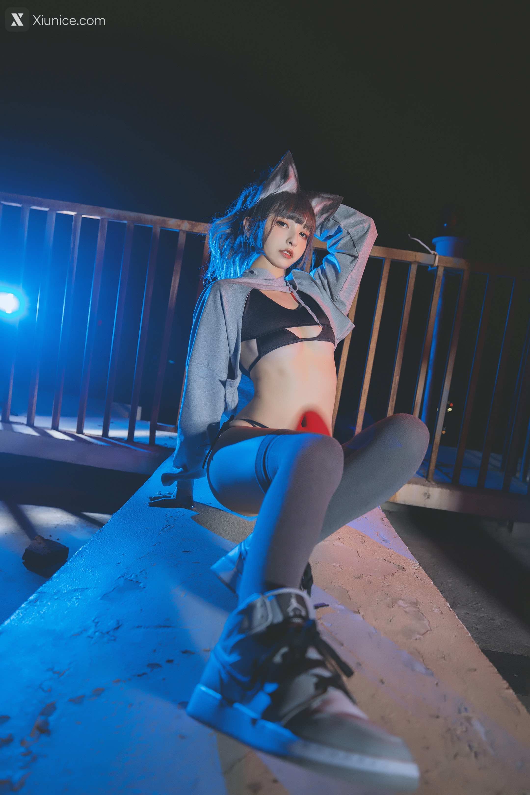 Coser@神楽坂真冬 Vol.060 绝对企画-狼妹&兔娘《危険な耳》 第50张