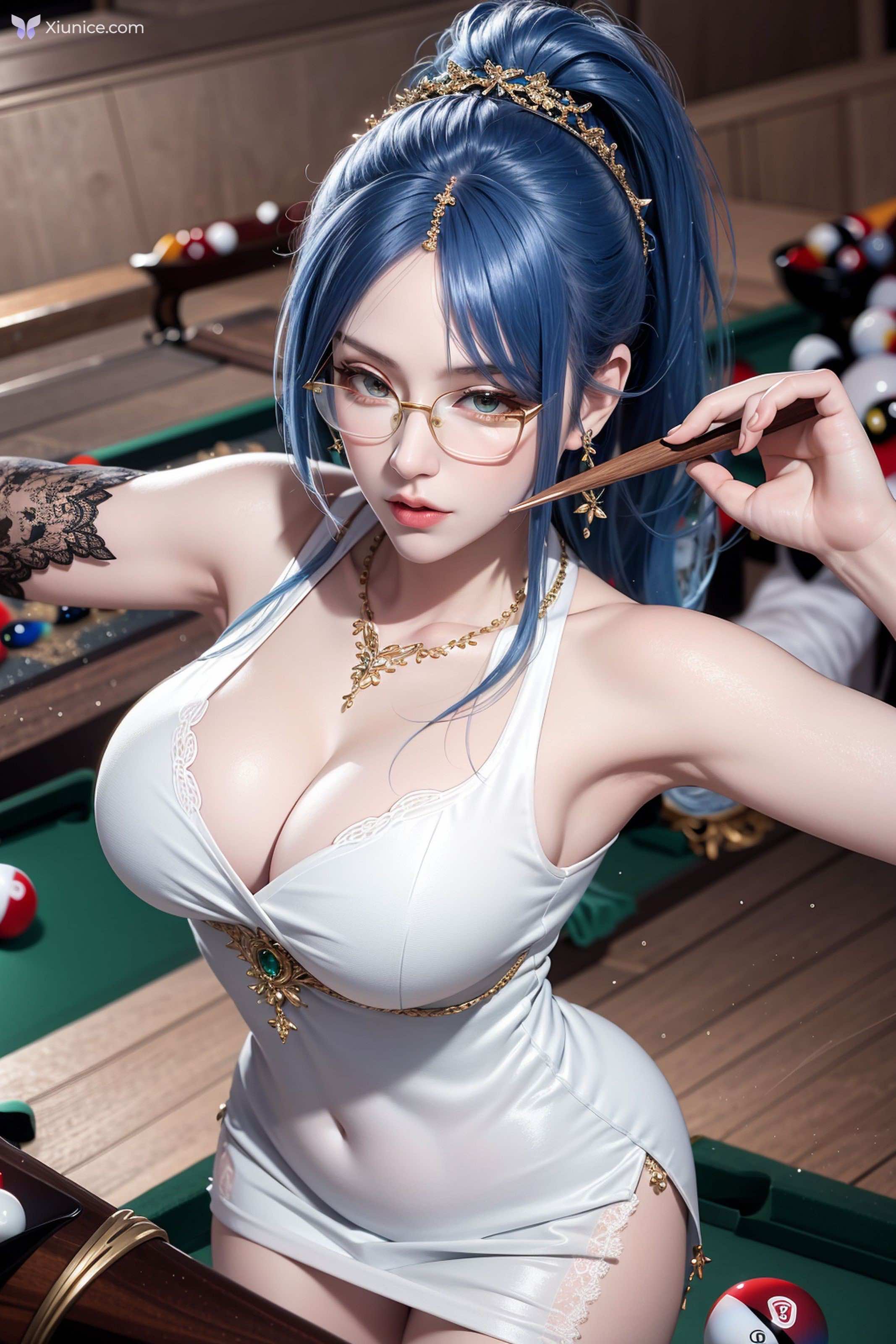 AI Girl Beautiful – Billiard Girl_extra 第63张