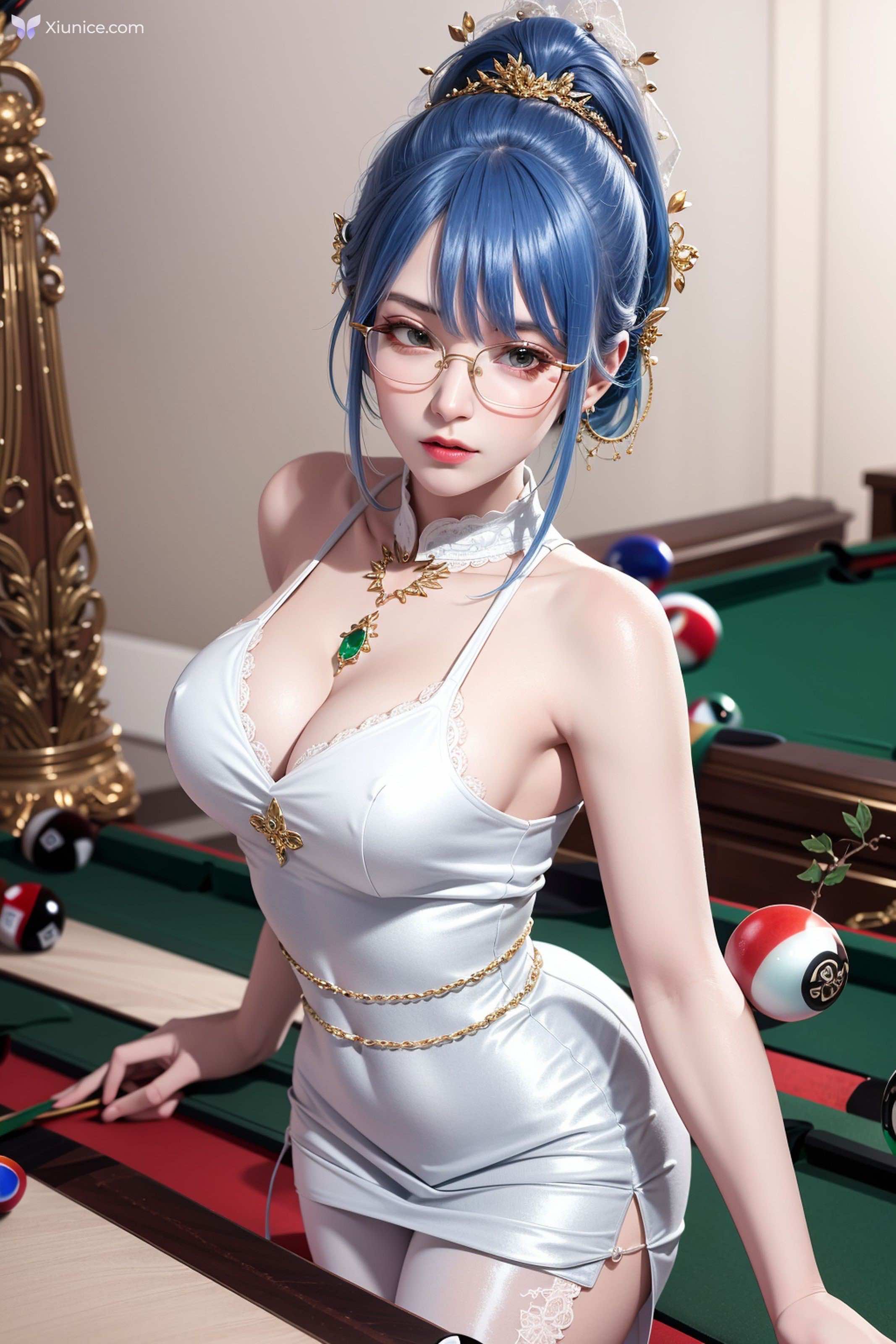 AI Girl Beautiful – Billiard Girl_extra 第92张
