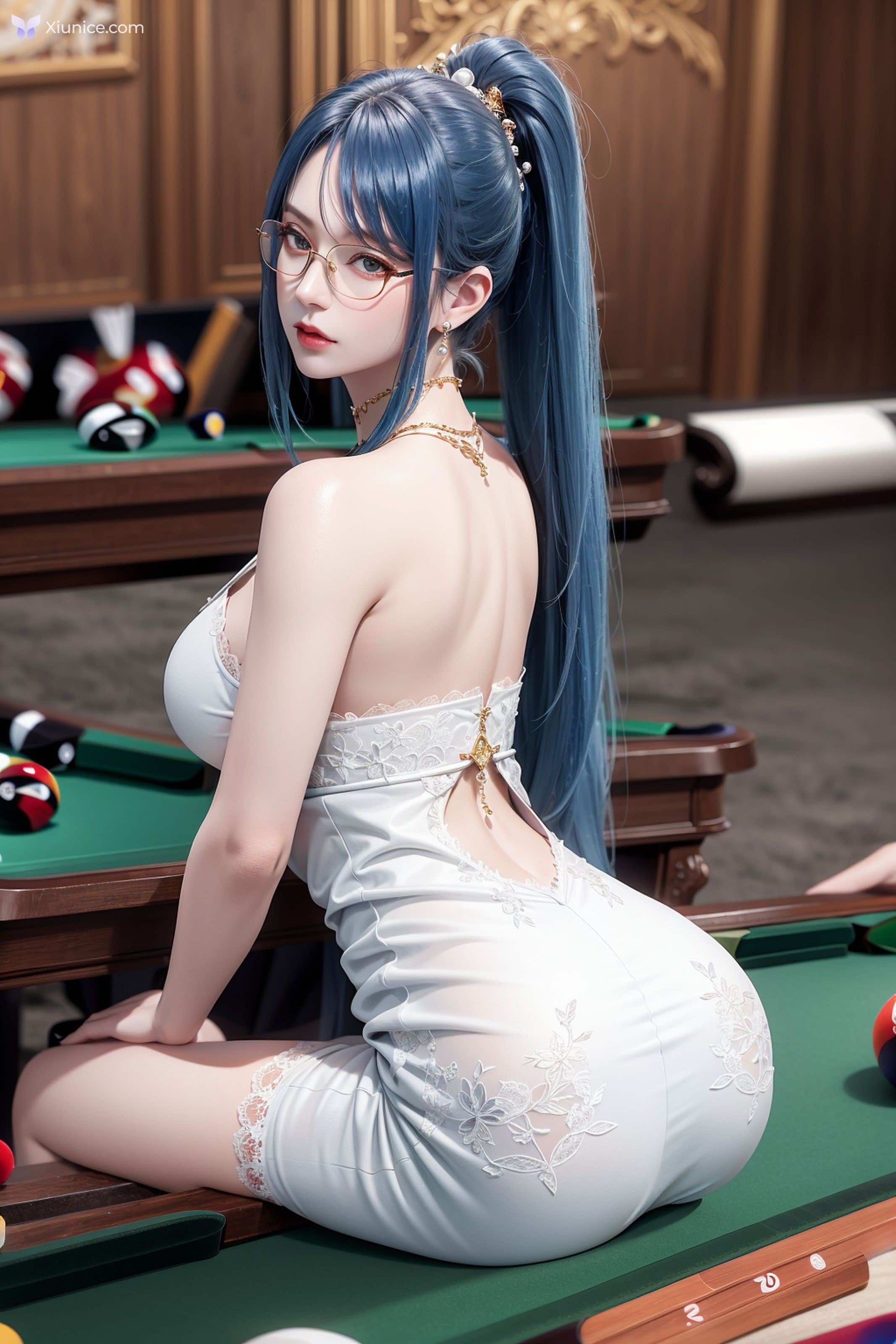 AI Girl Beautiful – Billiard Girl_extra 第83张