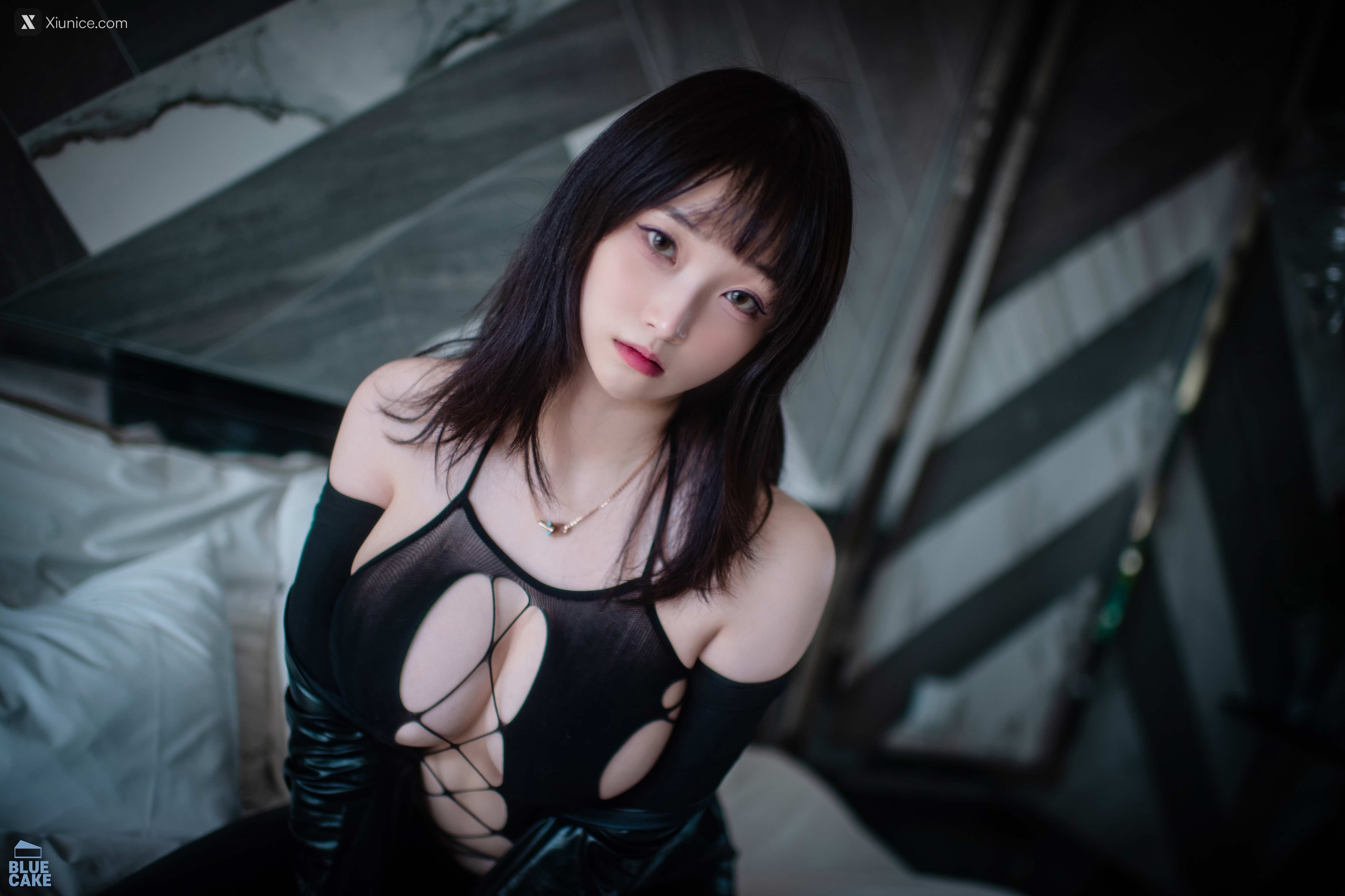 BLUECAKE Bambi (밤비) – Black Mist Mesh&Stocking 第2张