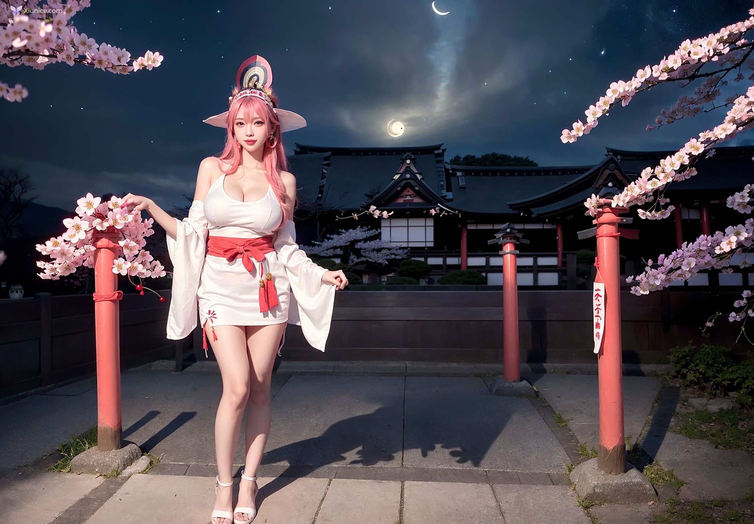 AI Girl Cherry Blossom Girl 第38张