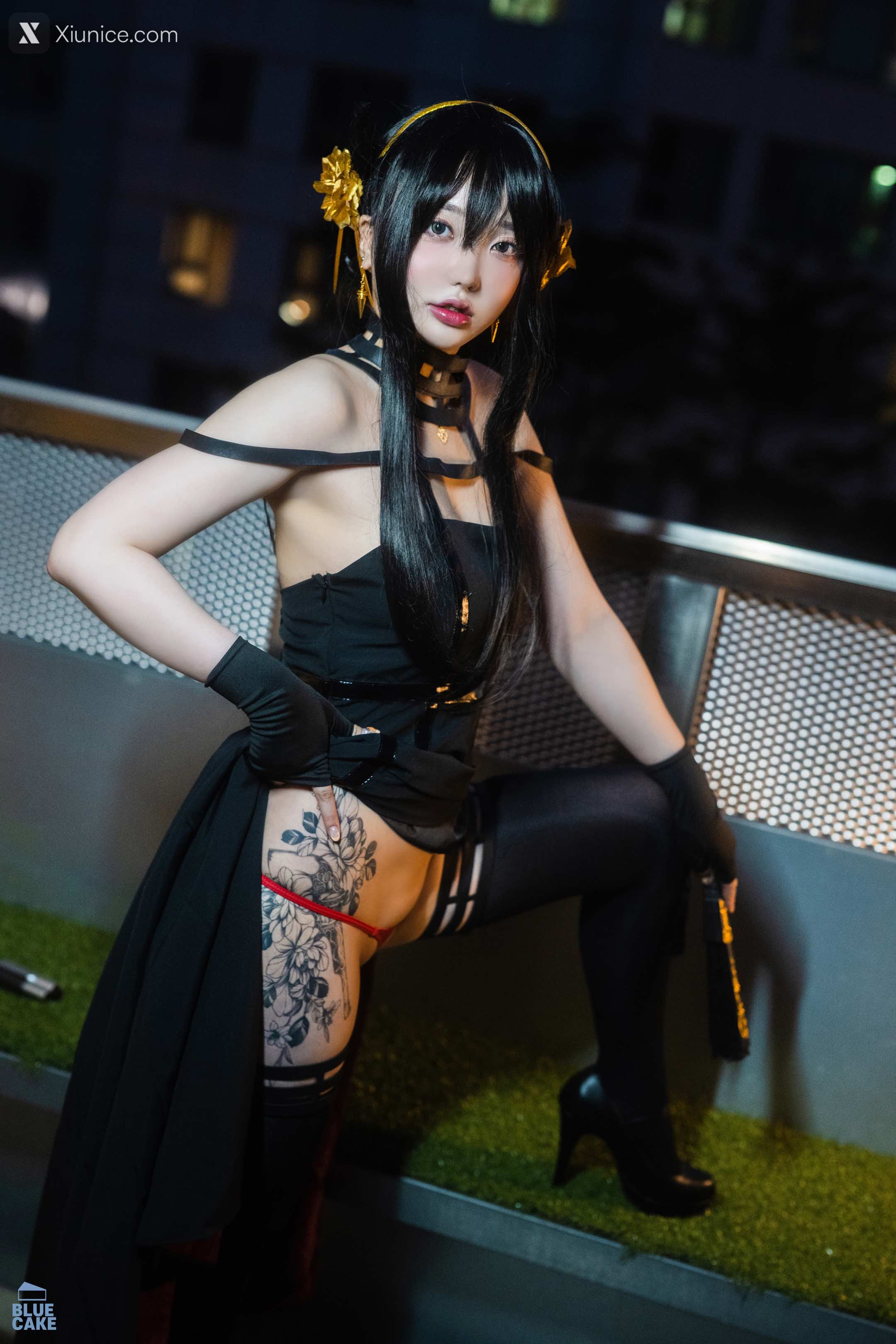 BLUECAKE Son Ye-Eun (손예은) – Black Rose RED+ 第2张