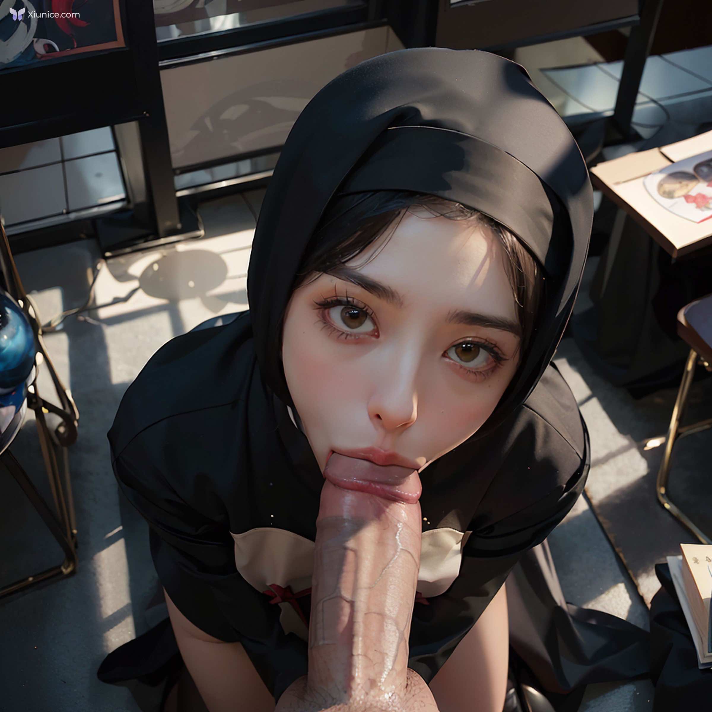 AI Girl Beautiful – Lust Nun_extra 第117张