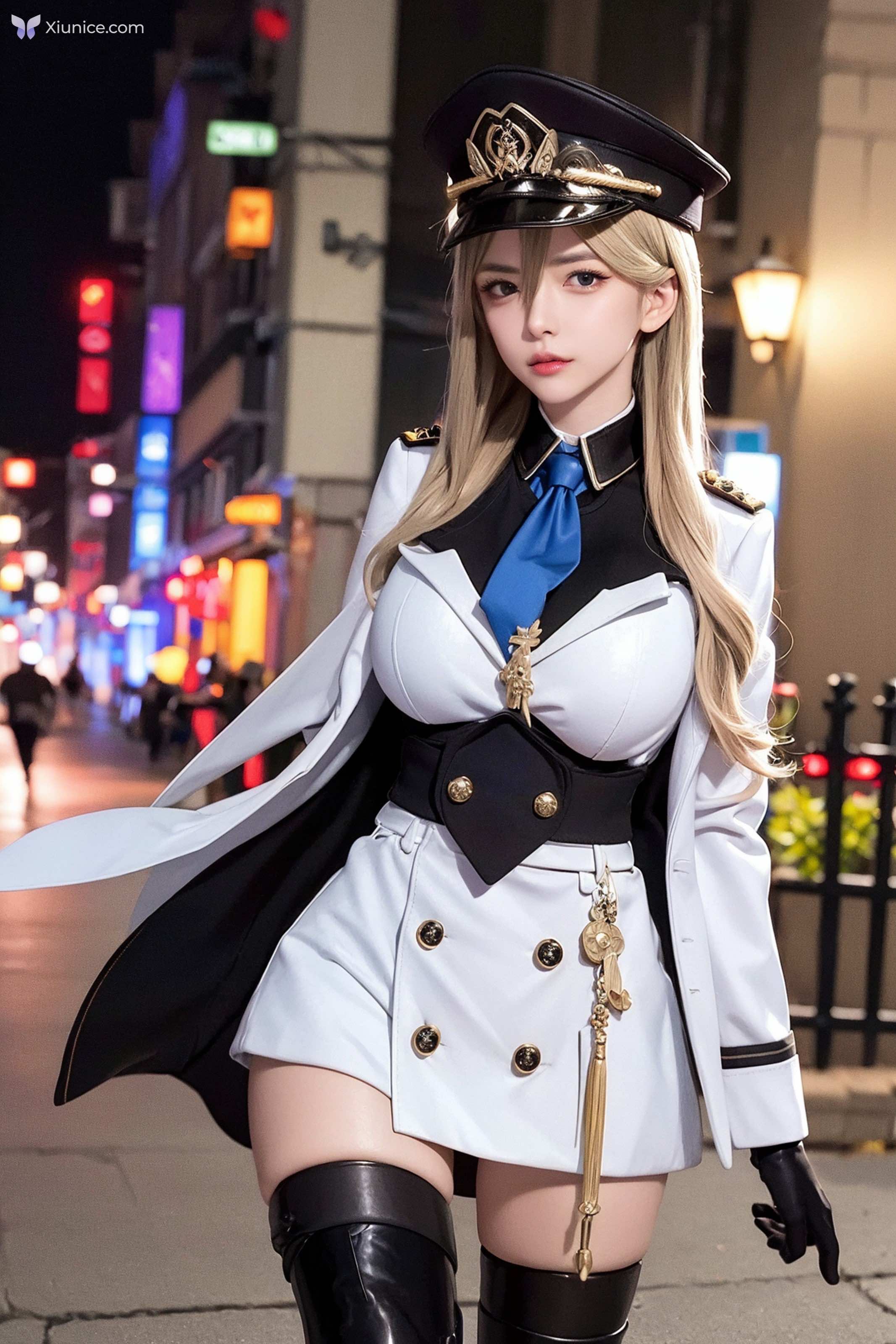 AI Girl AI美女制服军官图集 第12张