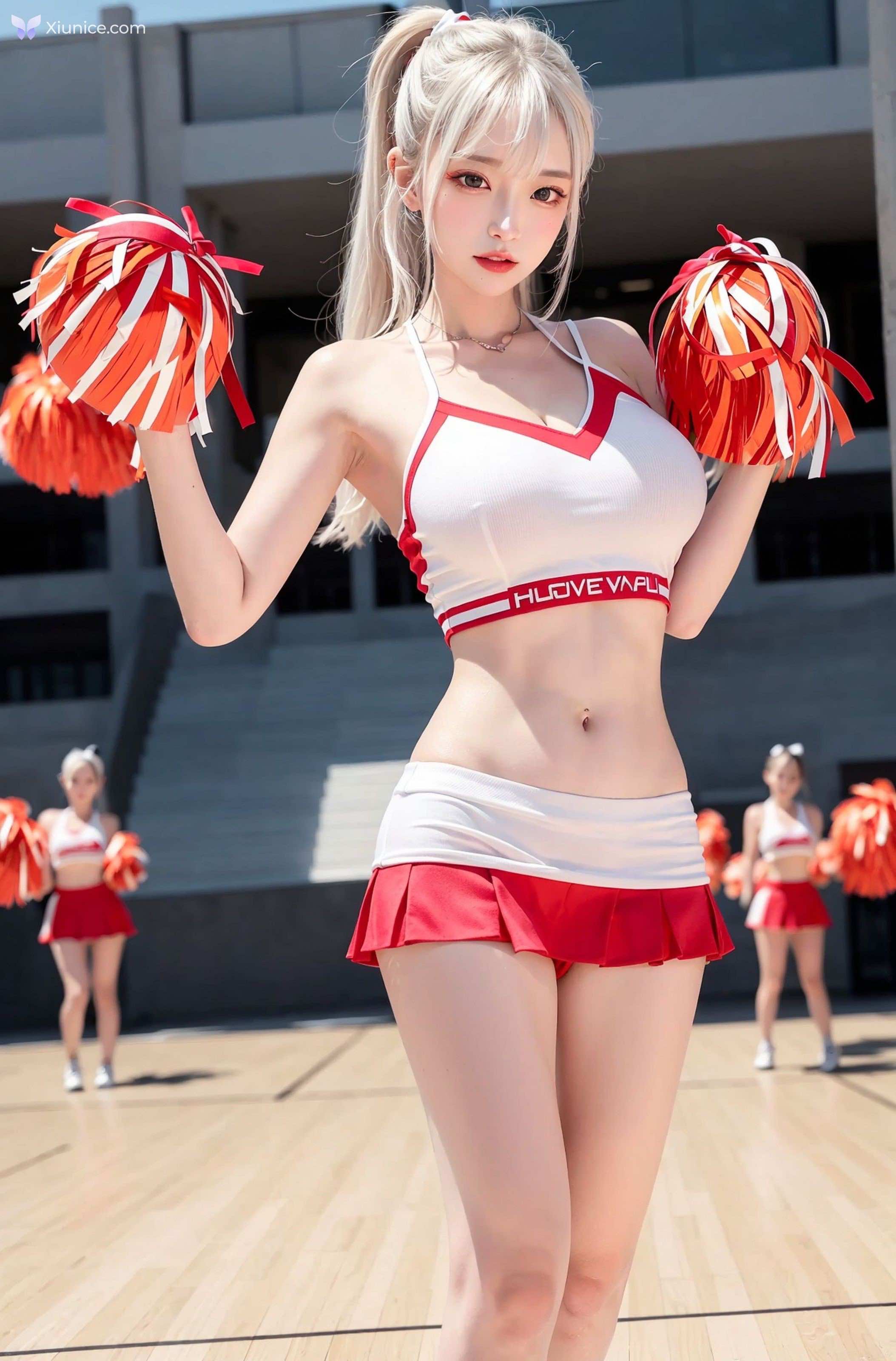 AI Girl S3xy Cheerleading Team 第100张