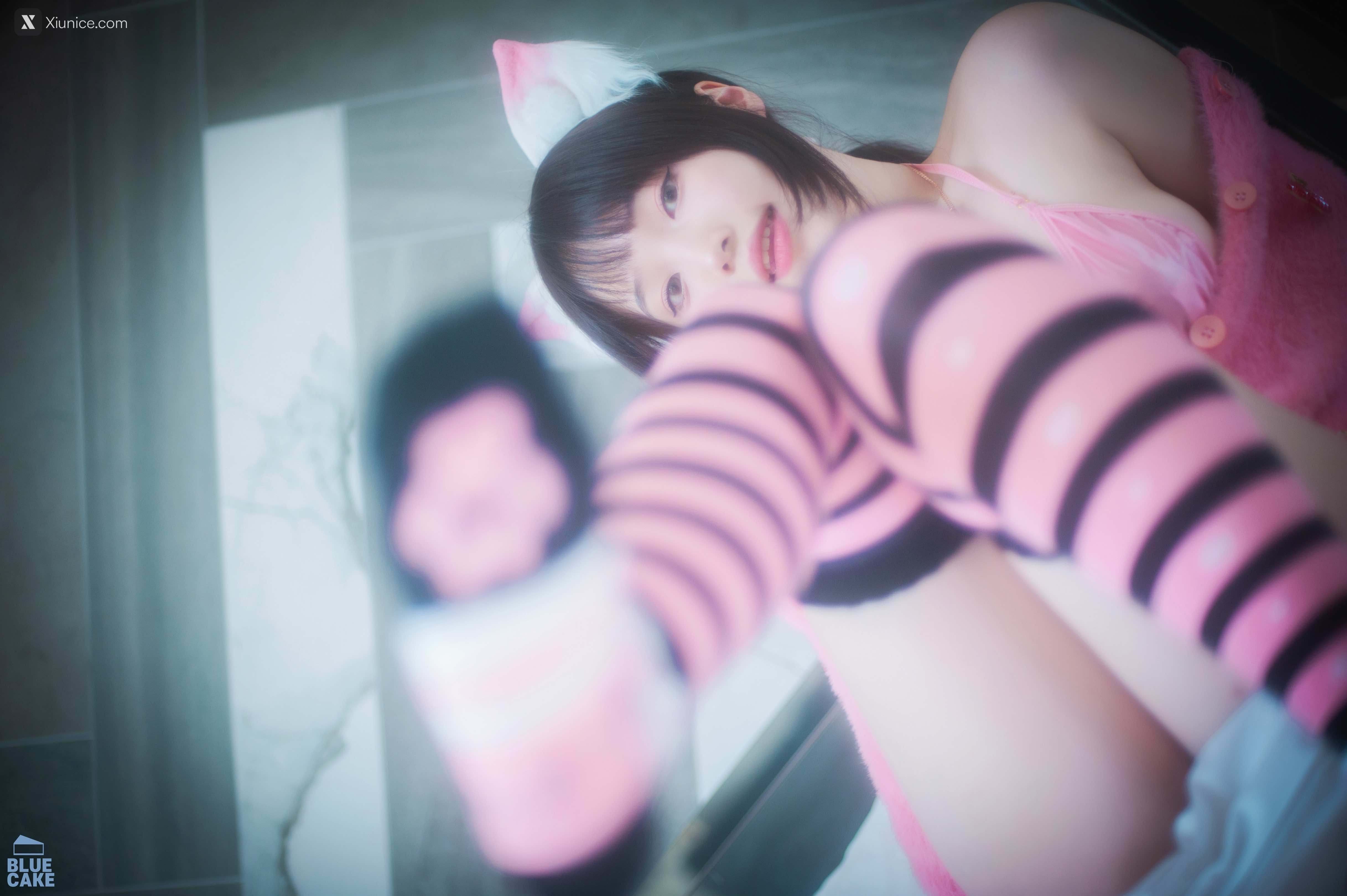 BLUECAKE Bambi (밤비) – Naughty Cats Pink & Mint RED 第16张