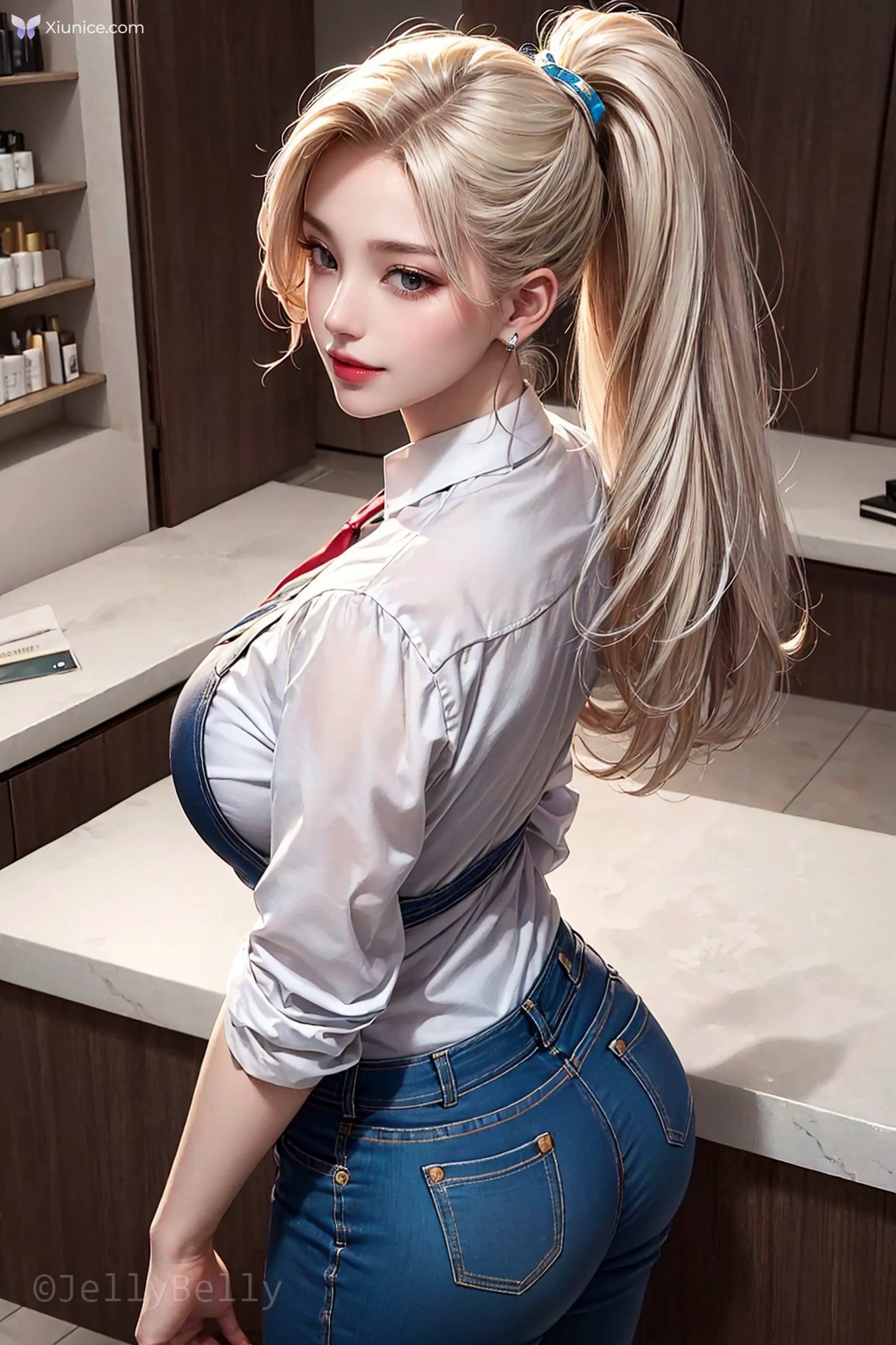 AI Girl JellyBelly – S88期 Hairdresser 第52张