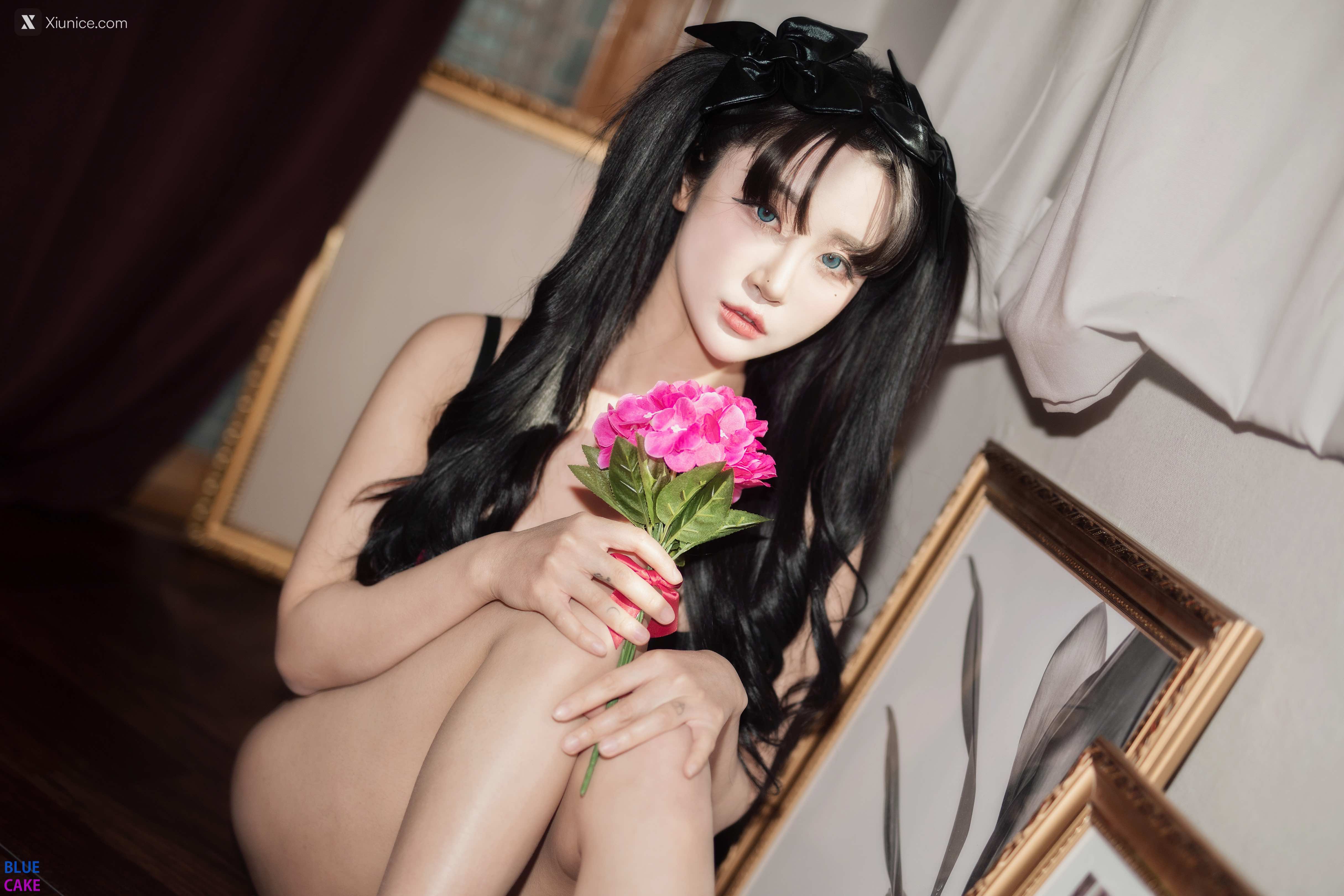 BLUECAKE Bomi (보미) & Zia (지아) – Fate Saber x Thosaka Rin – Lingerie.Ver 第23张
