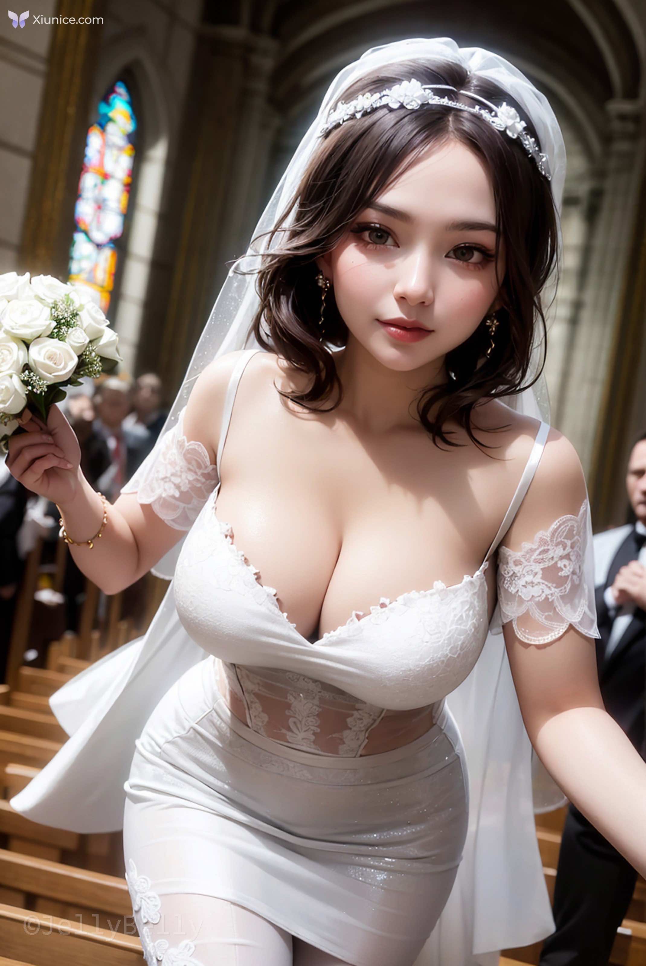 AI Girl JellyBelly – Wedding 第1张
