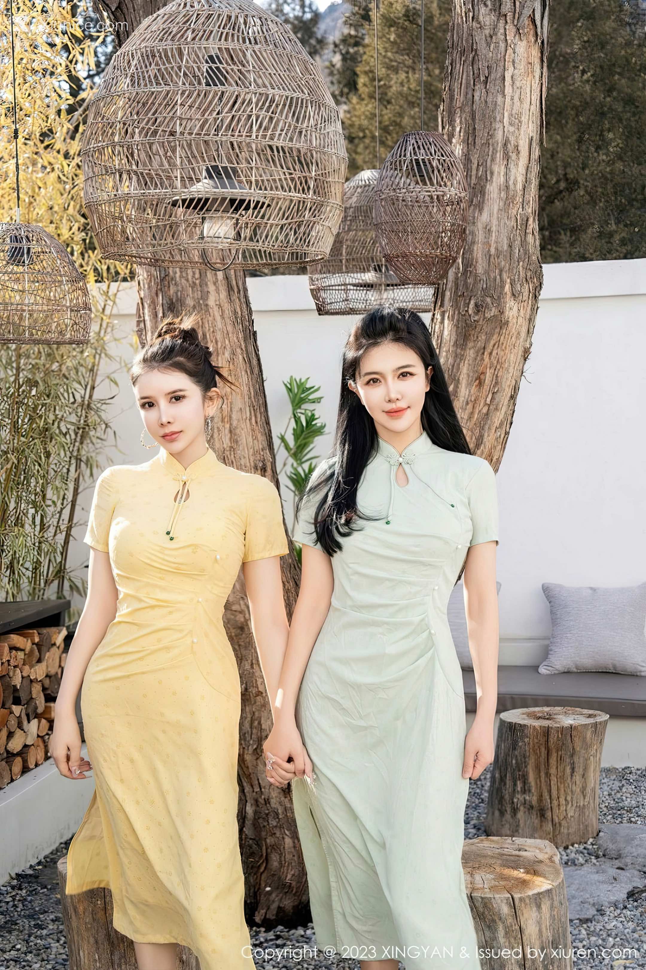 XingYan星颜社 Vol.183 Liu Yu Er (刘钰儿) & Li Li Sha (李丽莎) 第6张