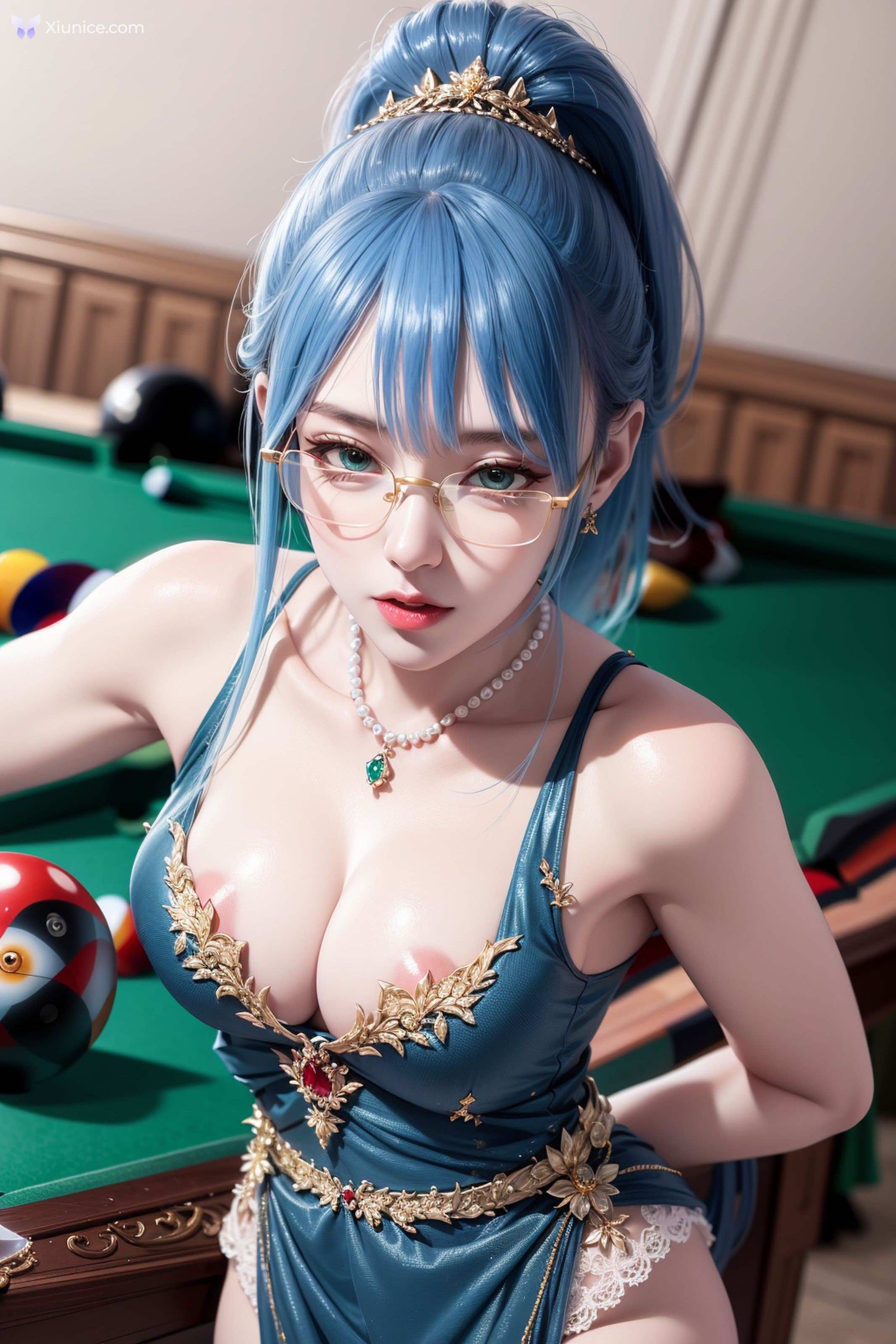 AI Girl Beautiful – Billiard Girl_extra 第52张