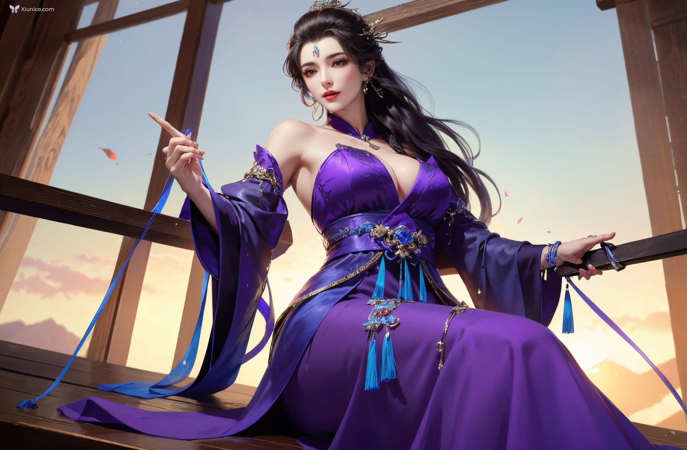 AI Girl 三国杀画风墨迹 第82张
