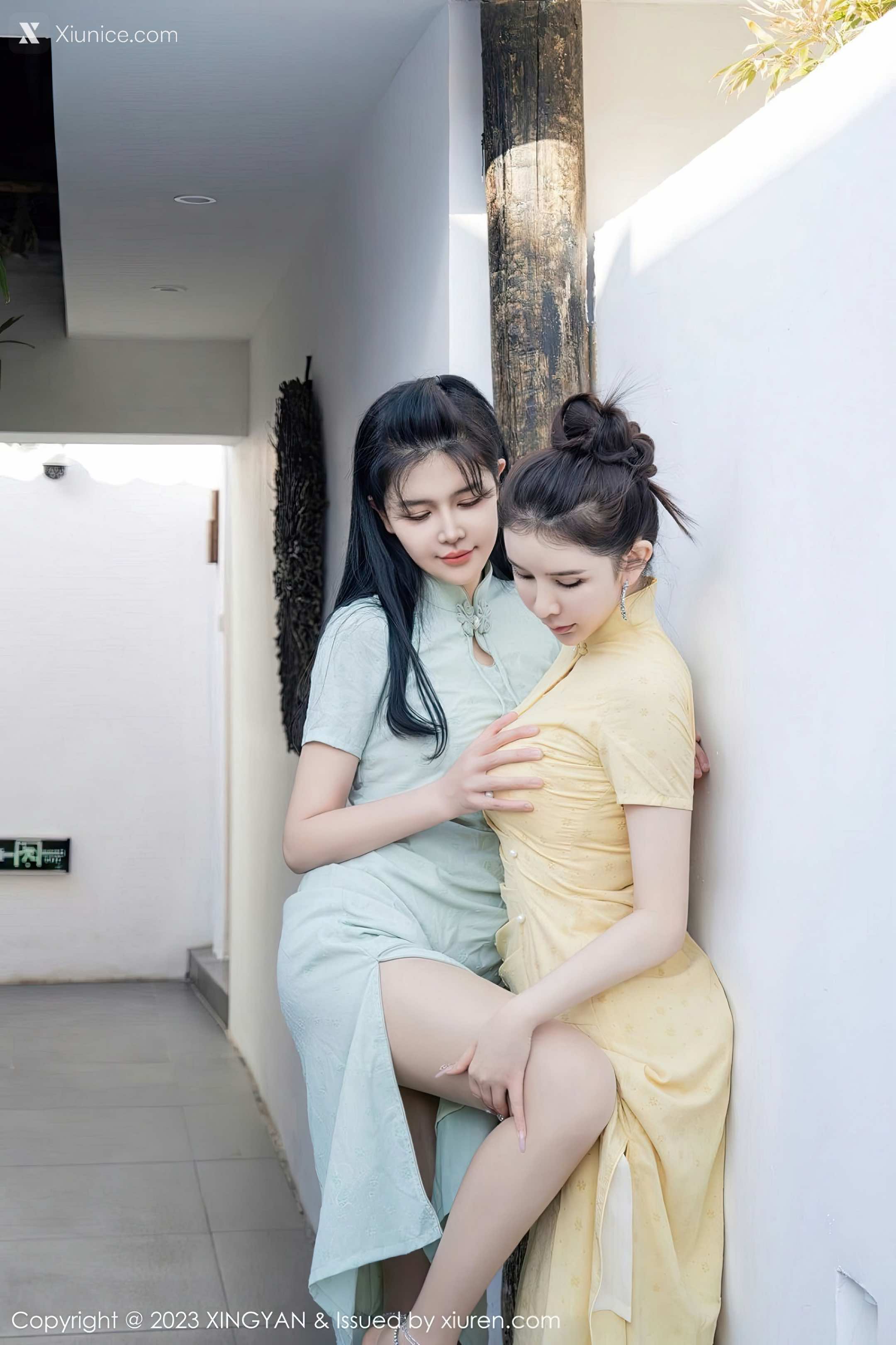 XingYan星颜社 Vol.183 Liu Yu Er (刘钰儿) & Li Li Sha (李丽莎) 第30张